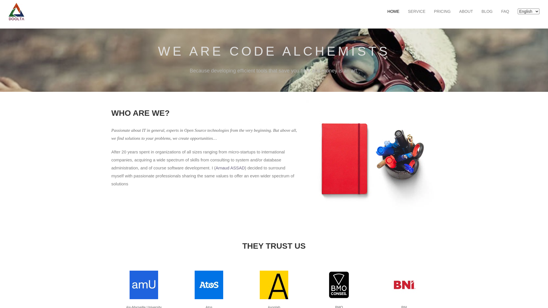 website screenshot of https://www-doolta.pages.dev/