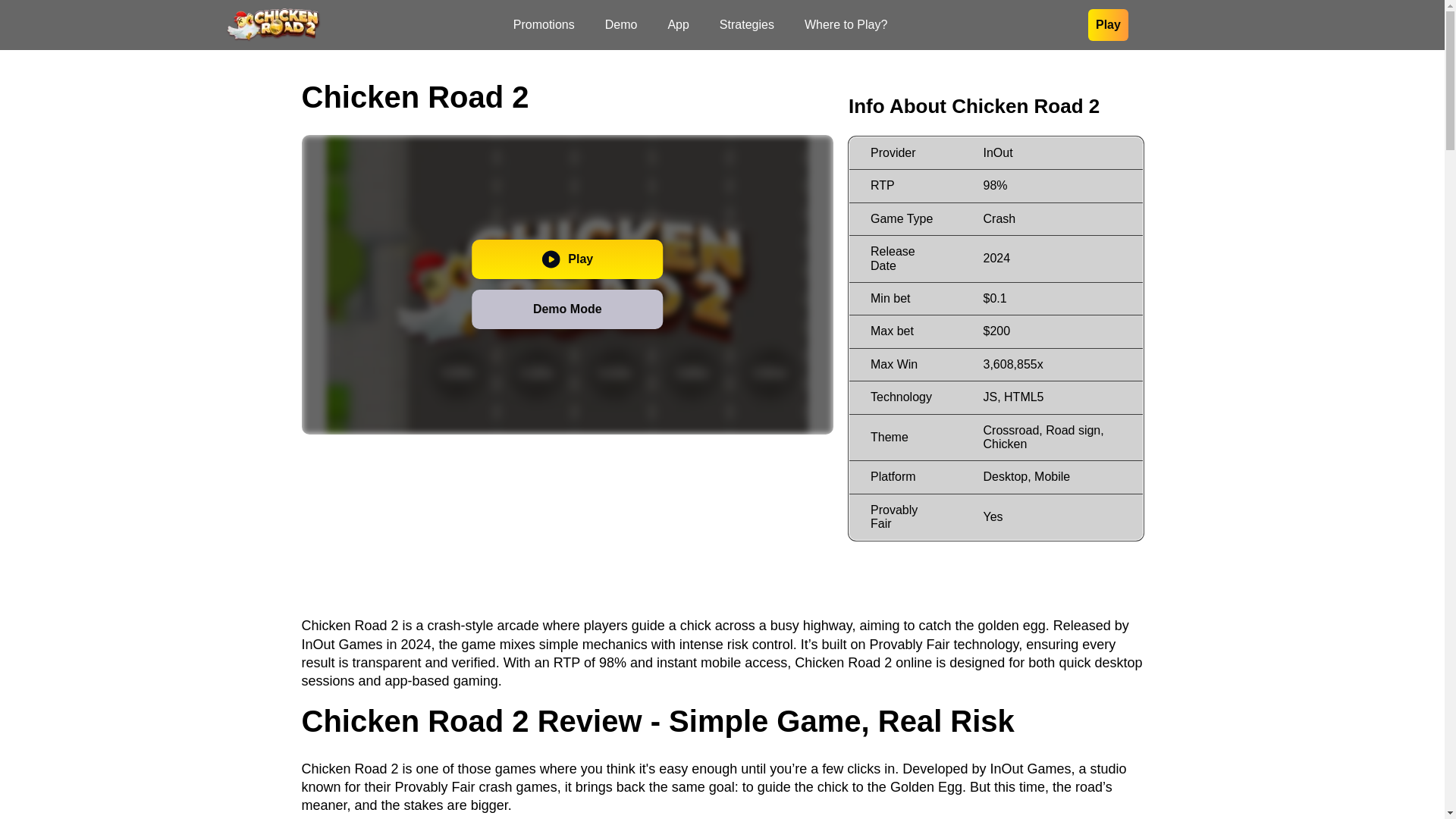 website screenshot of https://chickenroad2-game-11801.pages.dev/