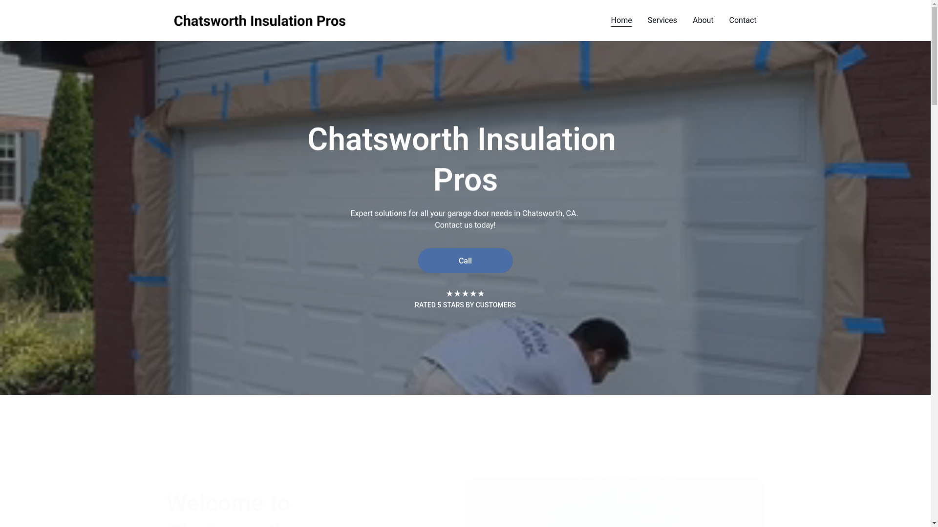 website screenshot of https://chatsworthinsulationpros.com/