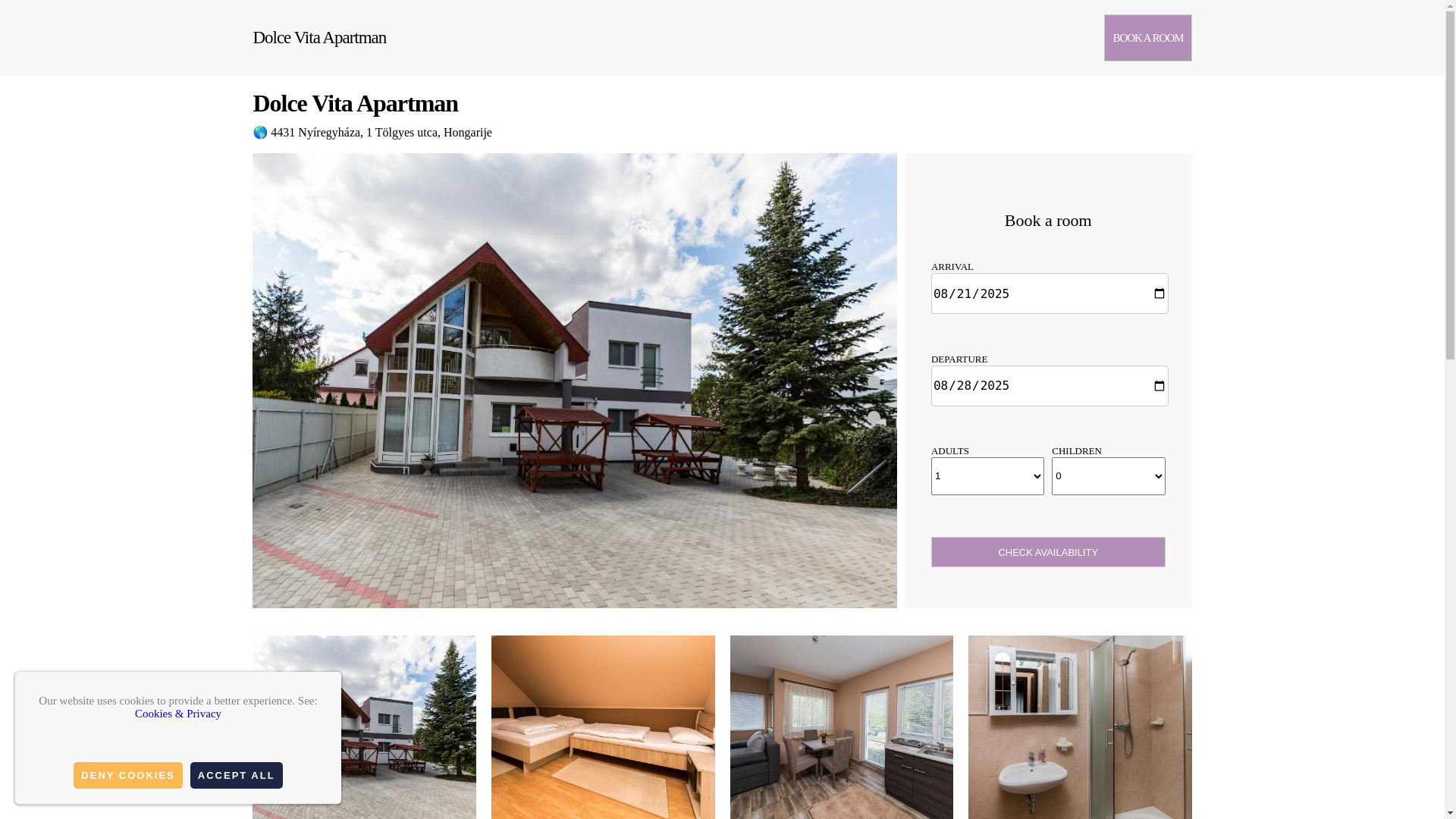 website screenshot of https://dolce-vita-apartment.org.es/