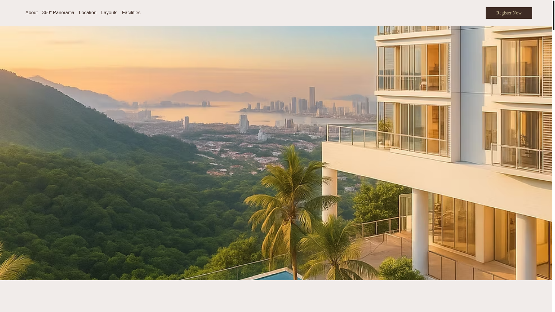 website screenshot of https://gambierresidence.com/