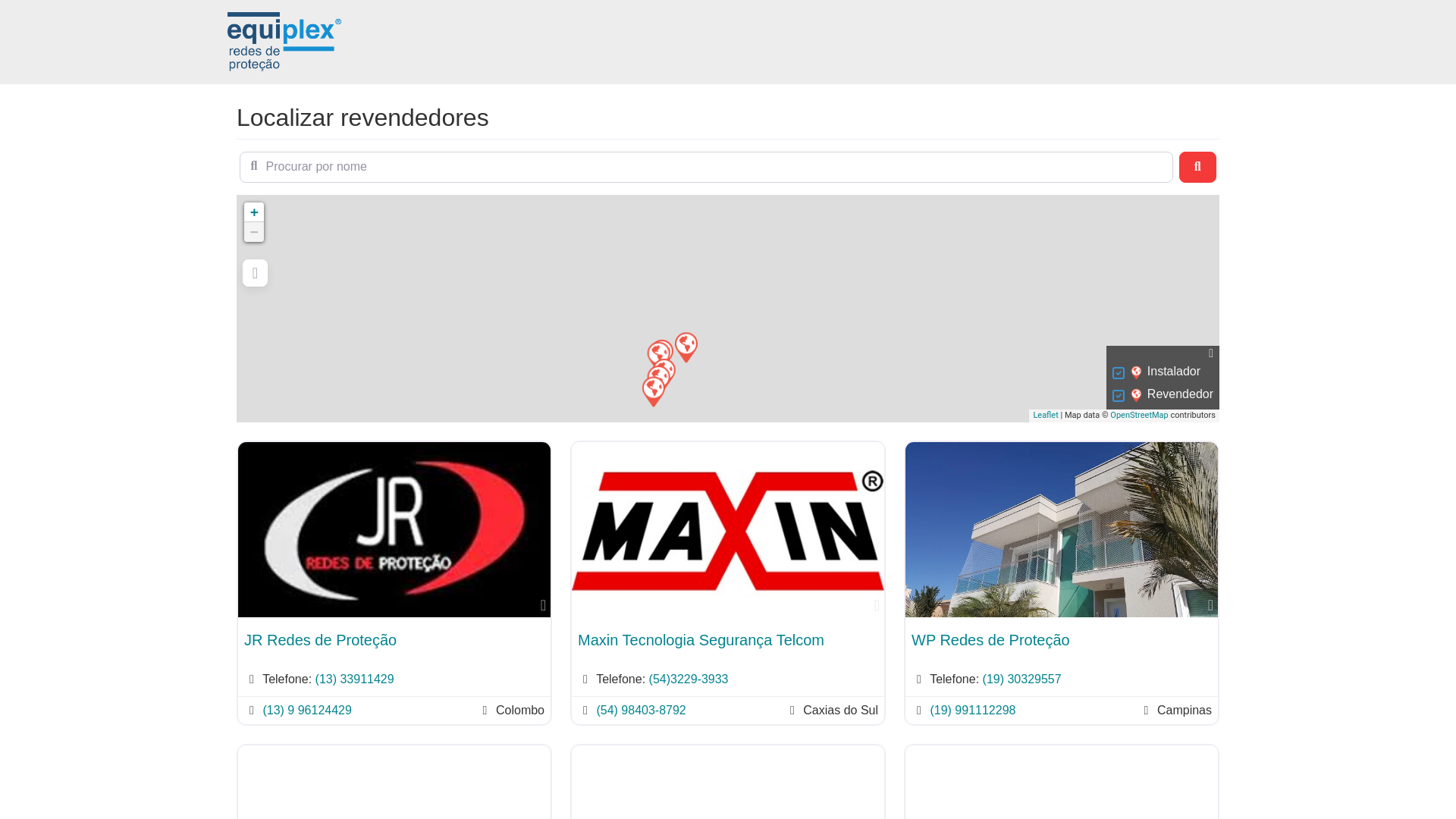 website screenshot of https://software.campinas.br/