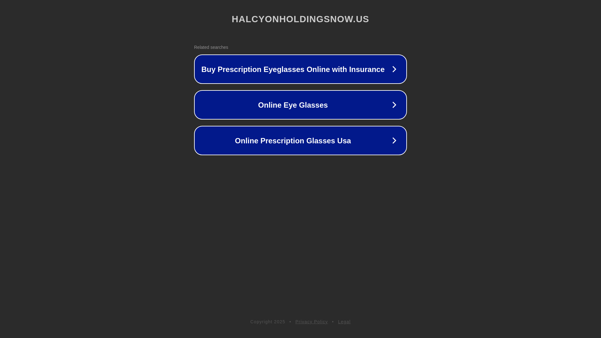 website screenshot of https://halcyonholdingsnow.us/