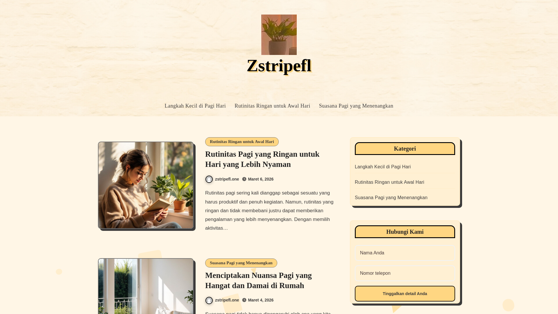 website screenshot of https://zstripefl.one
