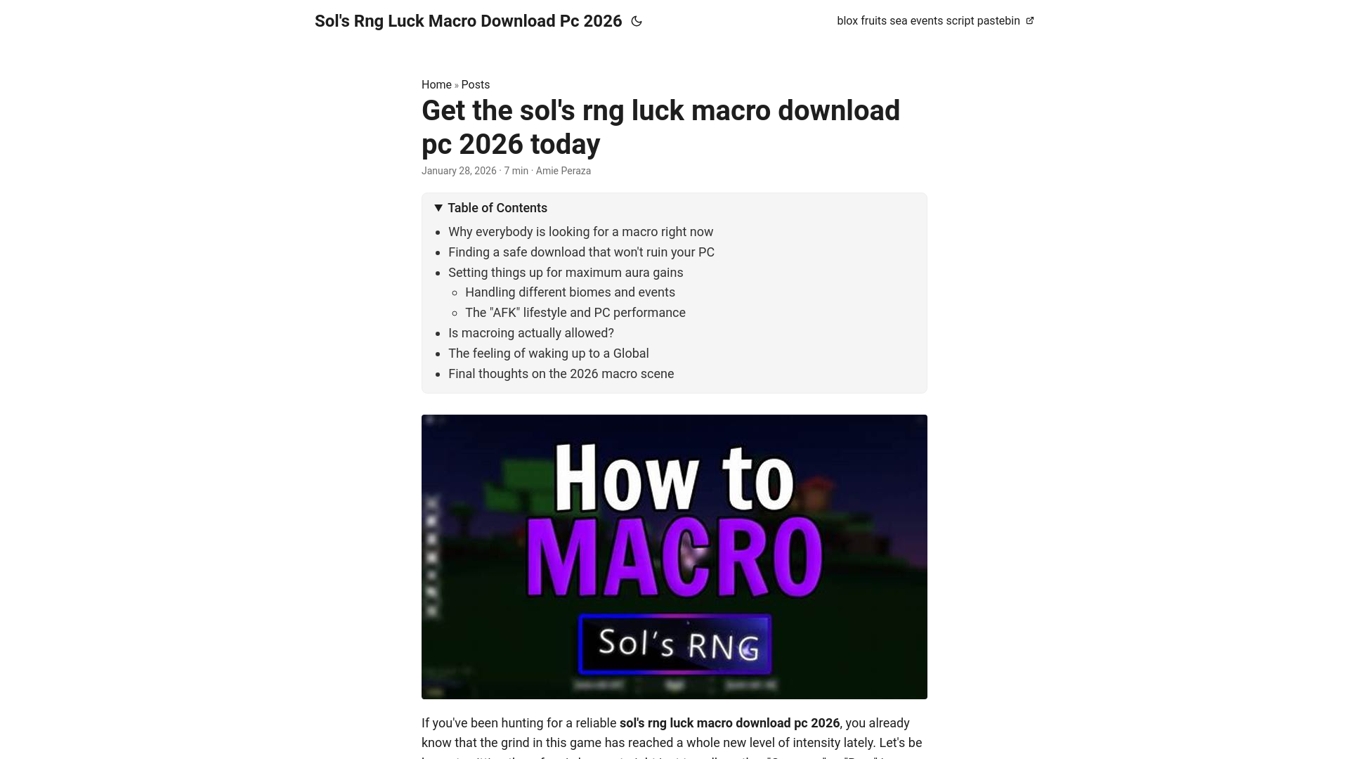 website screenshot of https://sols-rng-luck-macro-download-pc-2026.pages.dev/