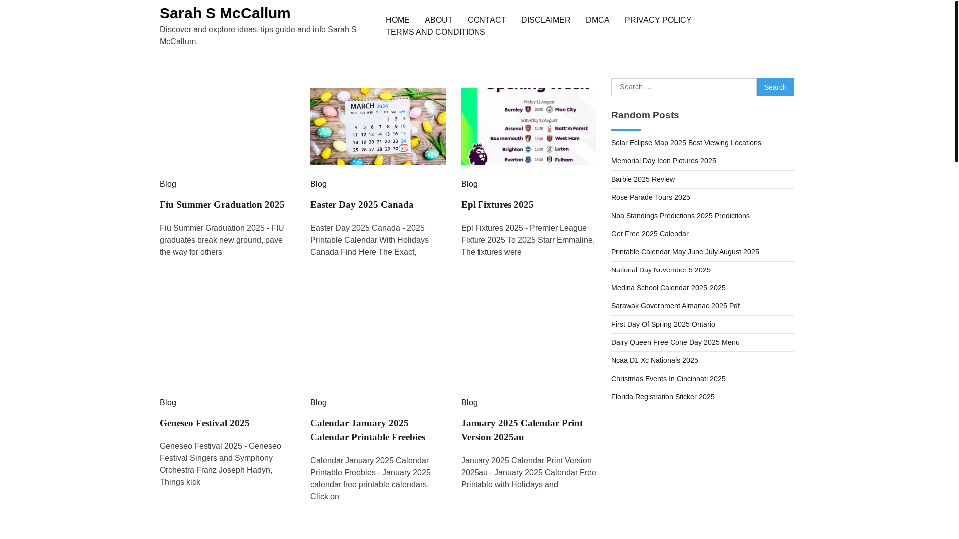 website screenshot of https://sarahsmccallum.pages.dev/