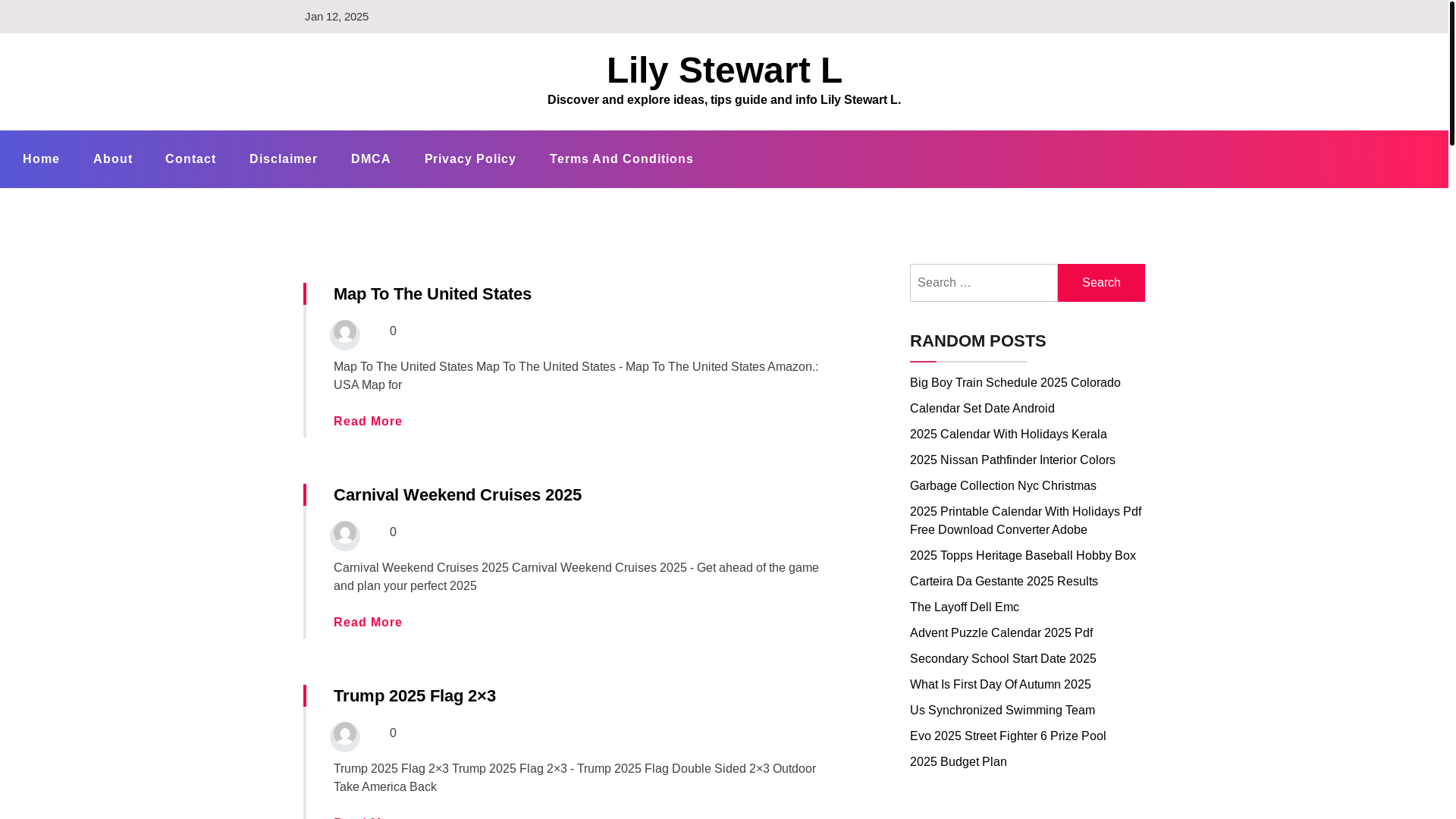 website screenshot of https://lilystewartl.pages.dev/