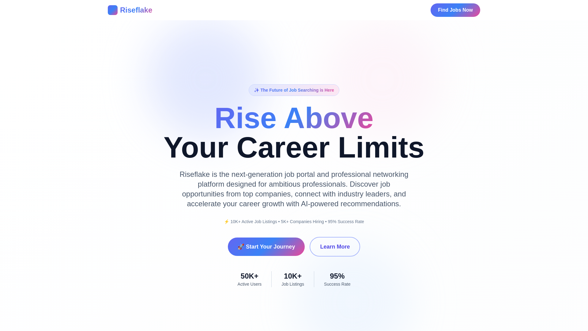 website screenshot of https://website-riseflake.pages.dev/