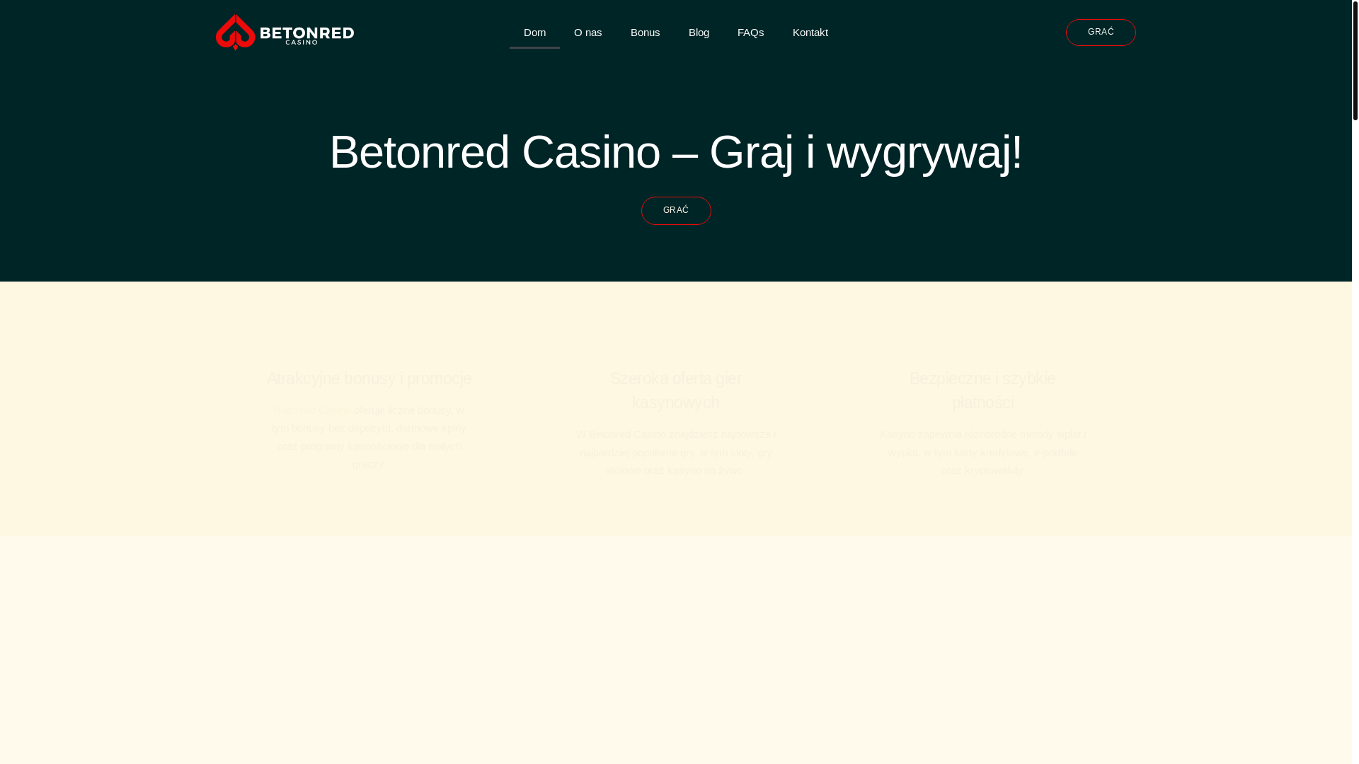 website screenshot of https://betonred-casino-com-pl.pages.dev/