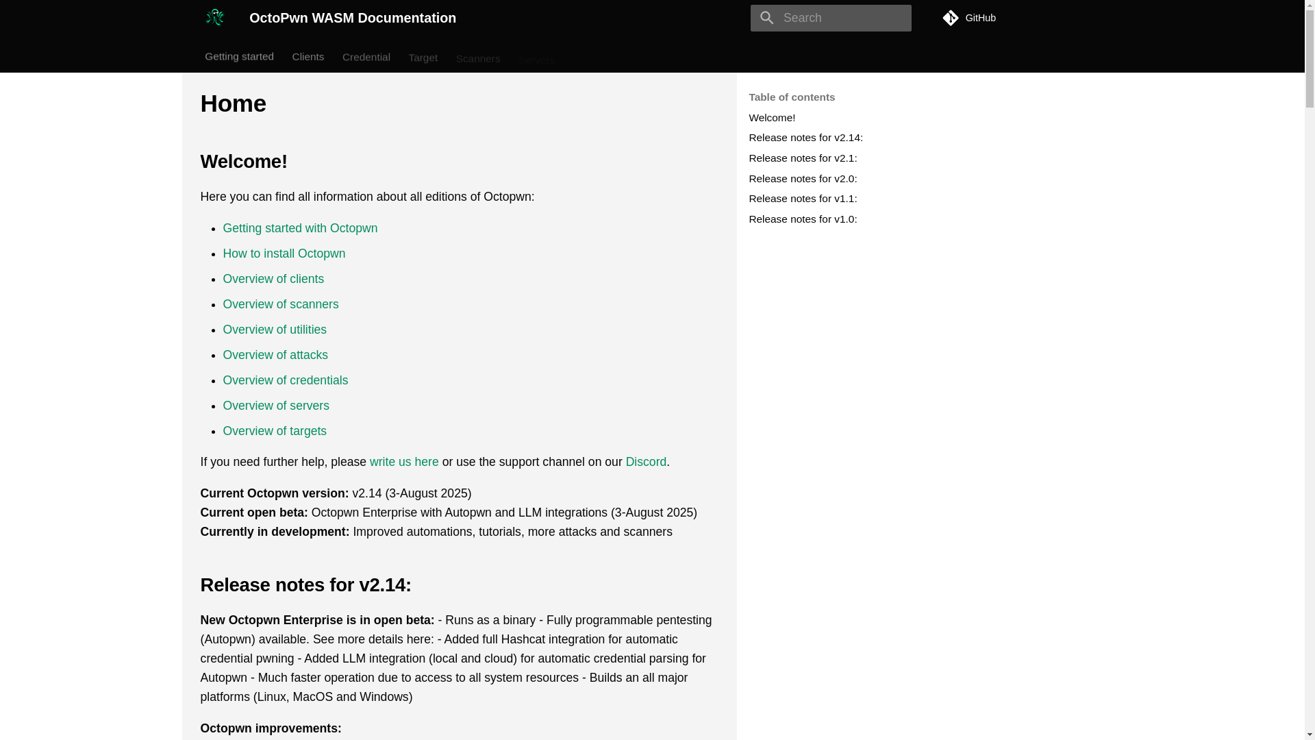 website screenshot of https://docs-octopwn-com.pages.dev/