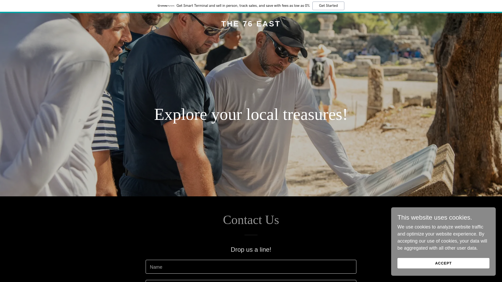 website screenshot of https://the76east.com/