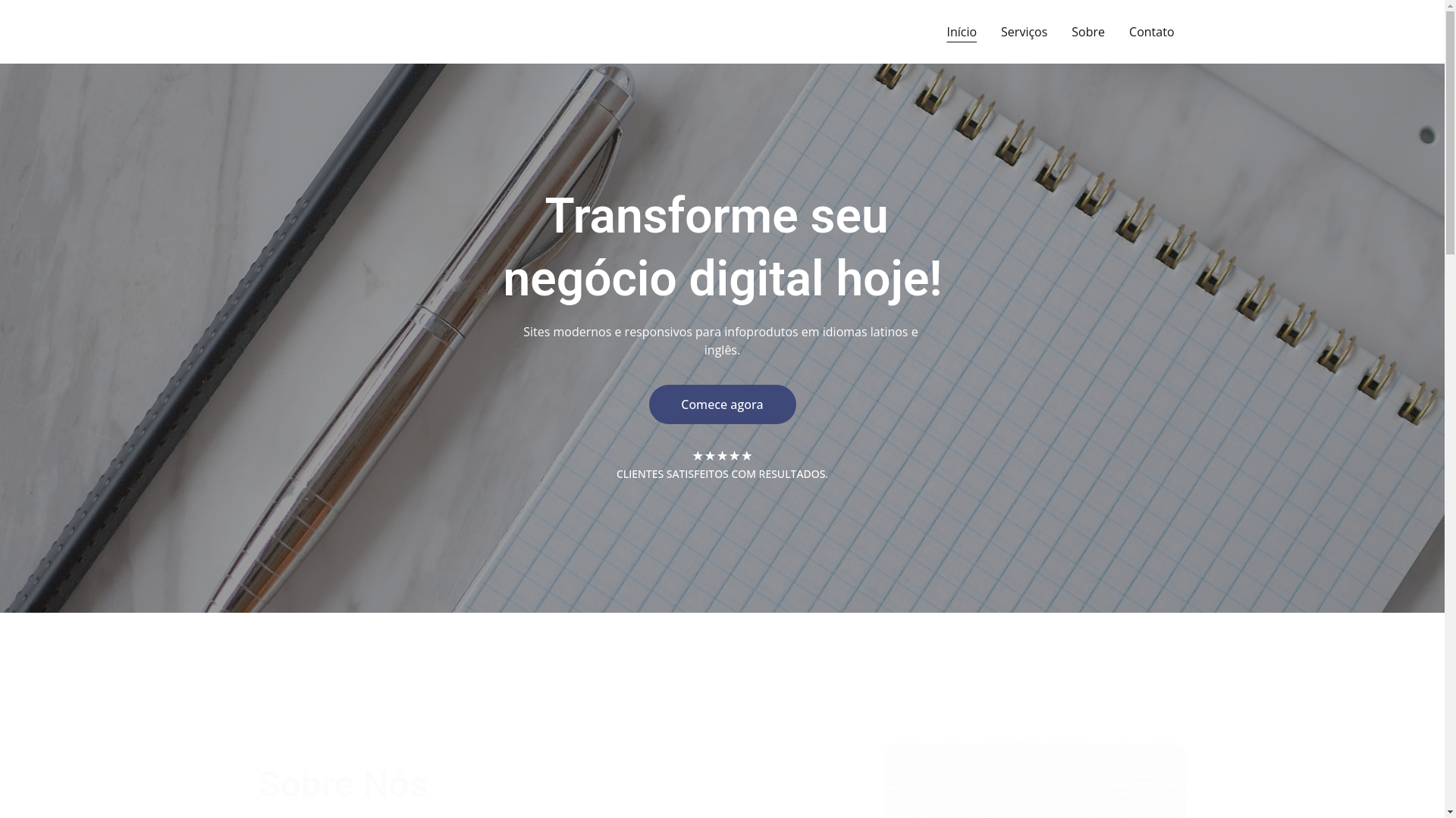 website screenshot of https://innovateservicosdigitaisltda.shop/