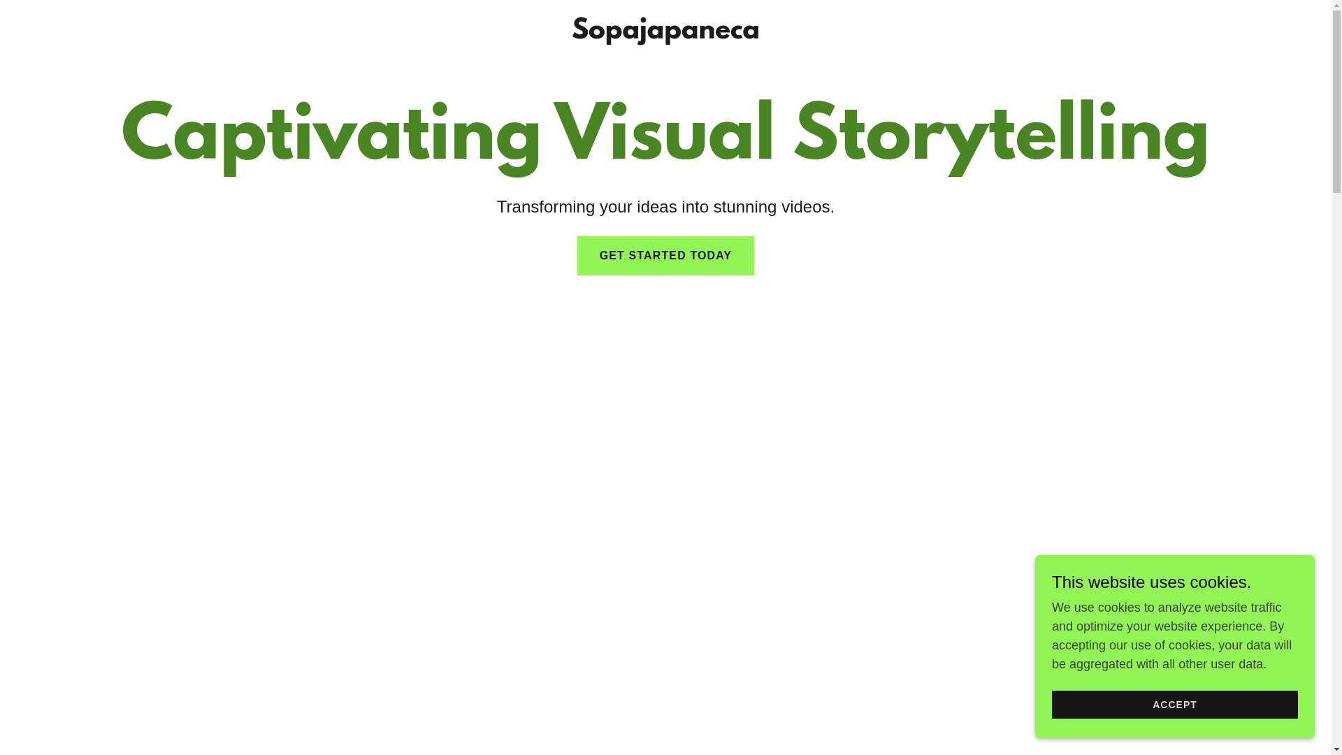 website screenshot of https://sopajapa.com/