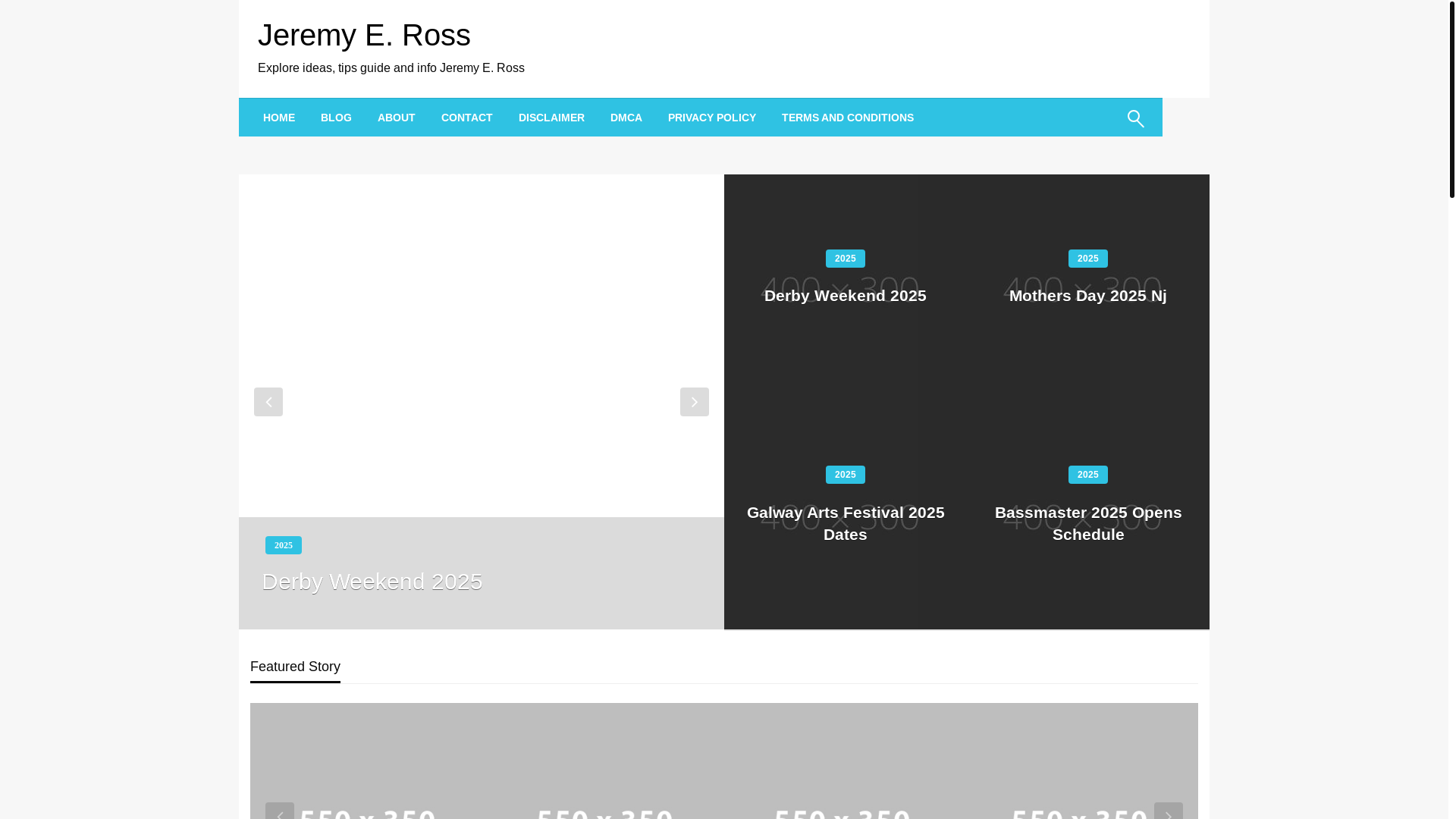 website screenshot of https://jeremyeross.pages.dev/