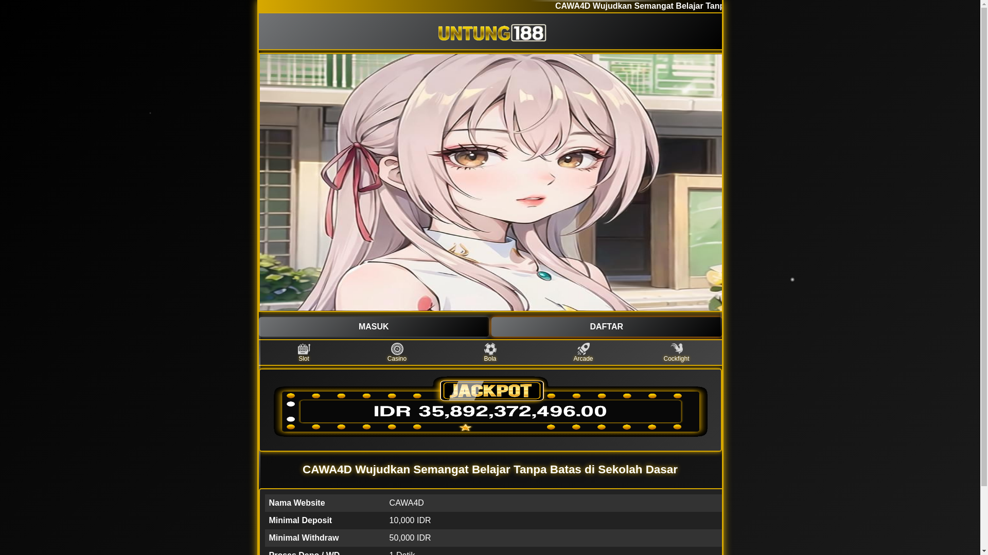 website screenshot of https://cawa4d-9w2.pages.dev/