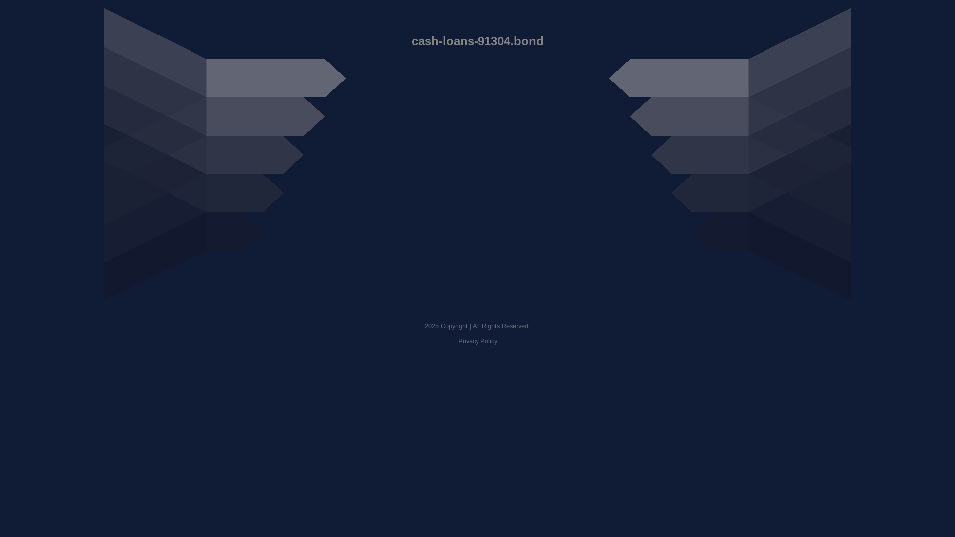 website screenshot of https://cash-loans-91304.bond/