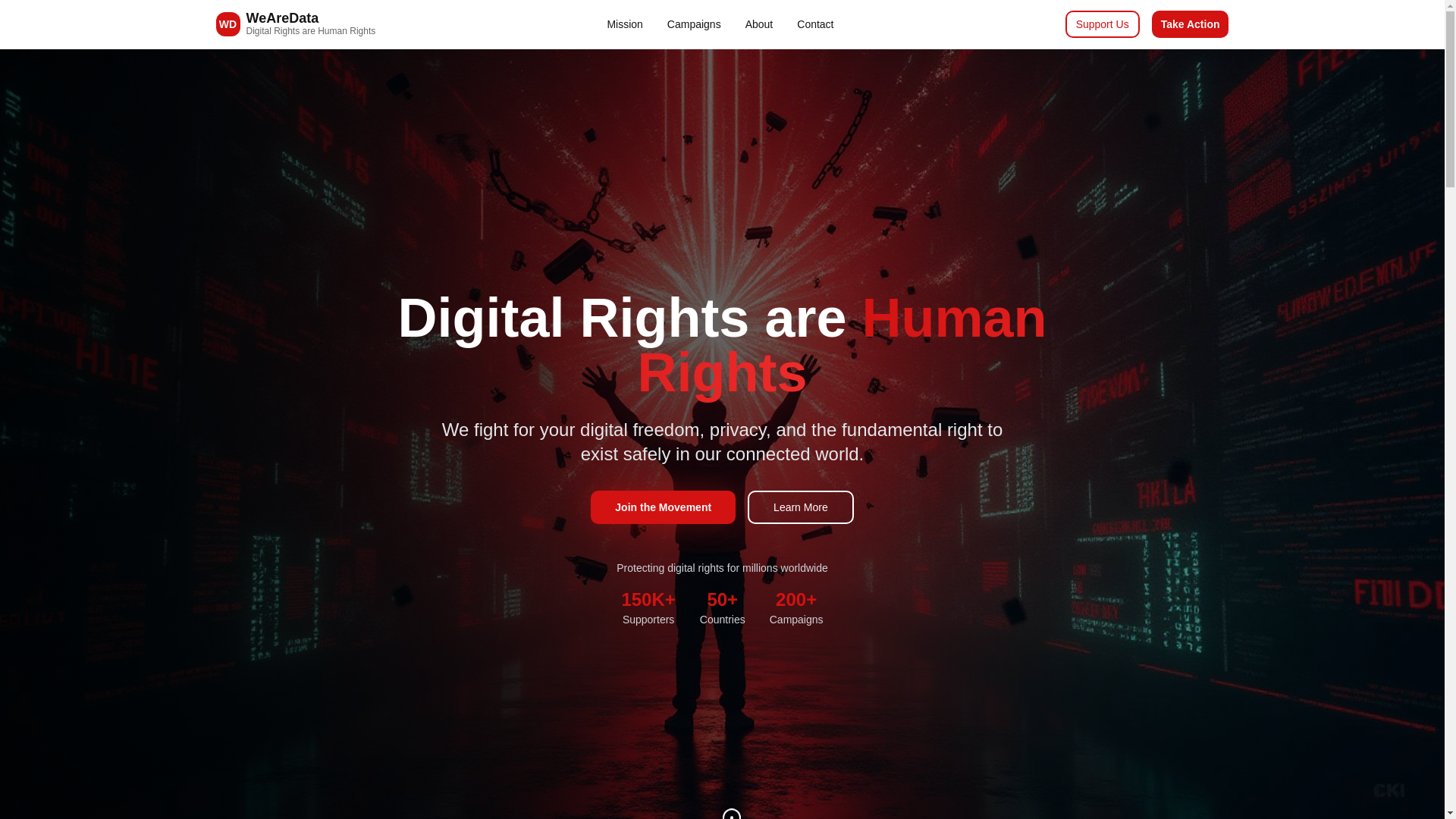 website screenshot of https://rights-connected-web.pages.dev/