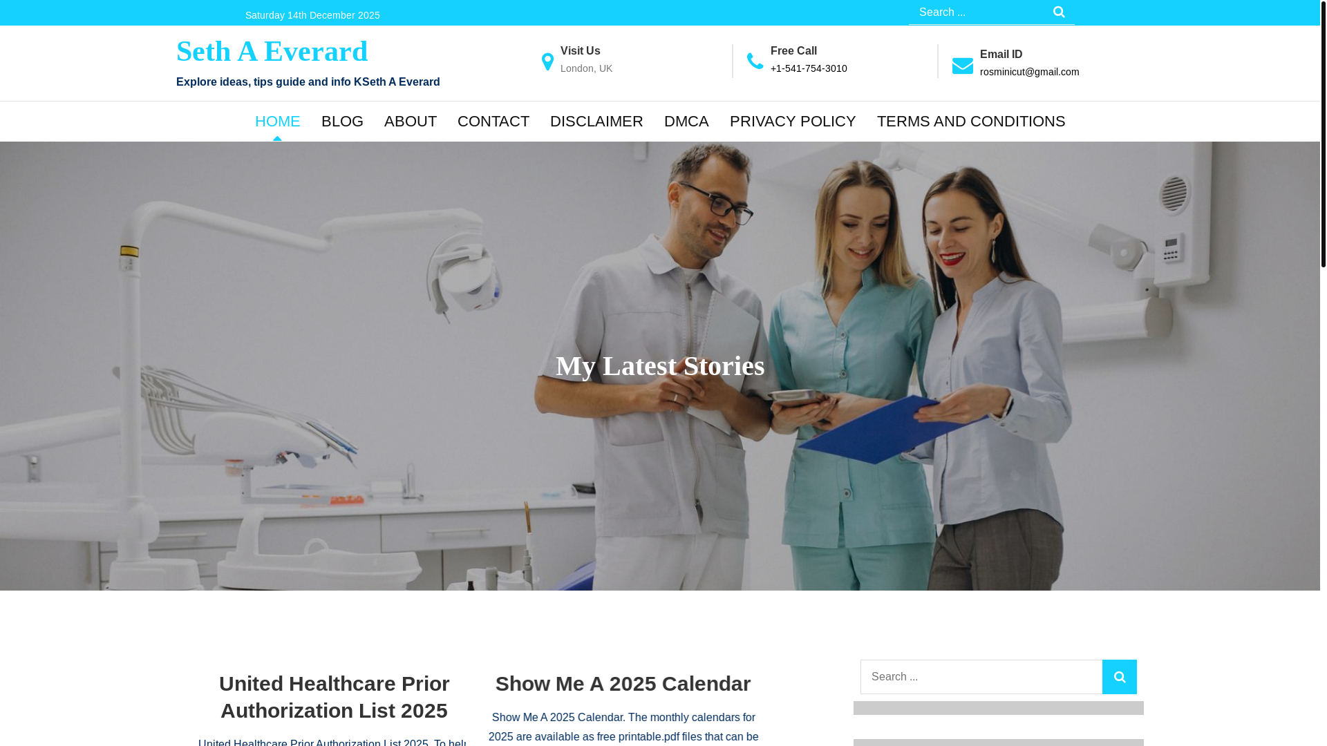 website screenshot of https://sethaeverard.pages.dev/