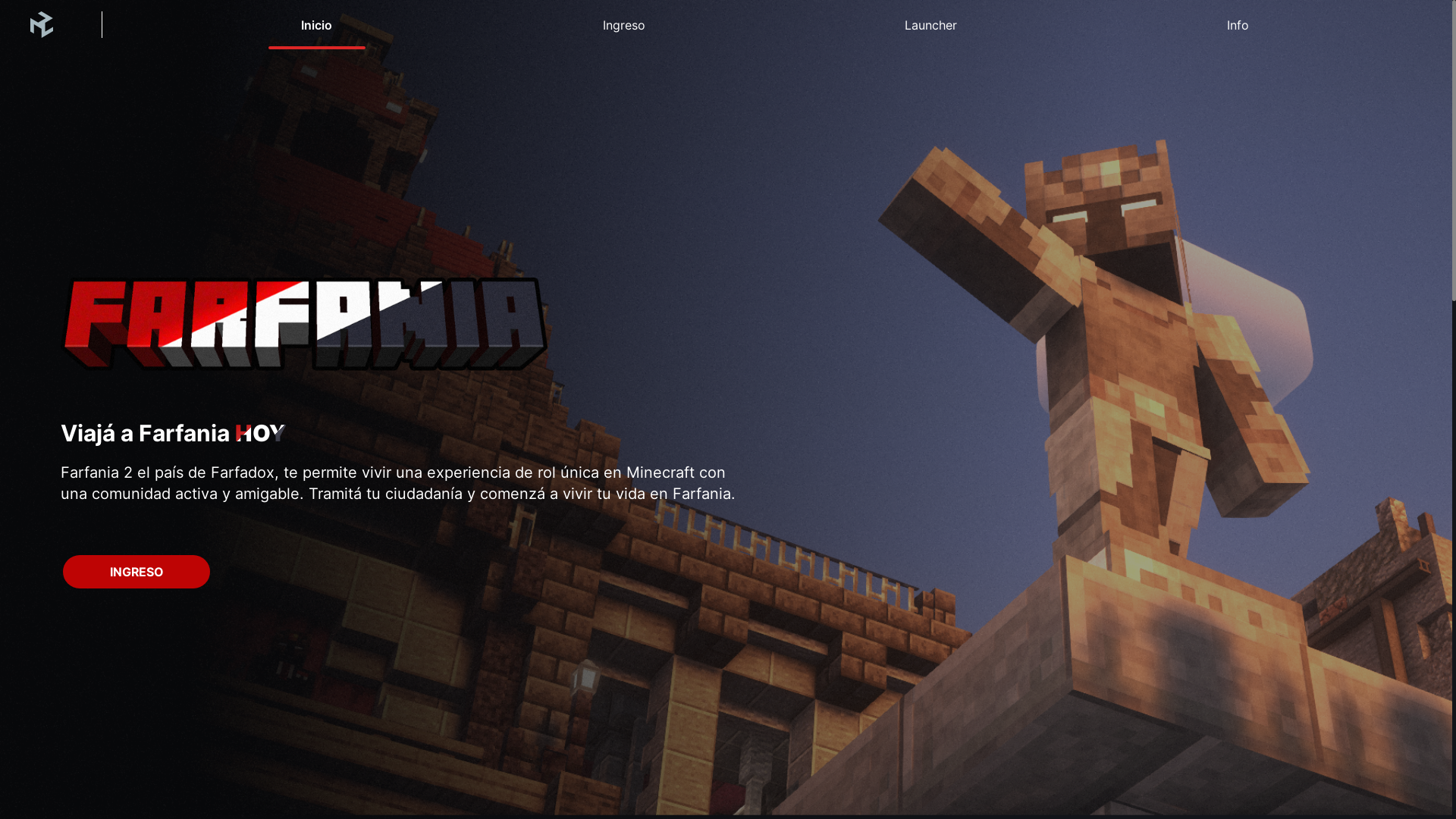 website screenshot of https://farfania-landing.pages.dev/