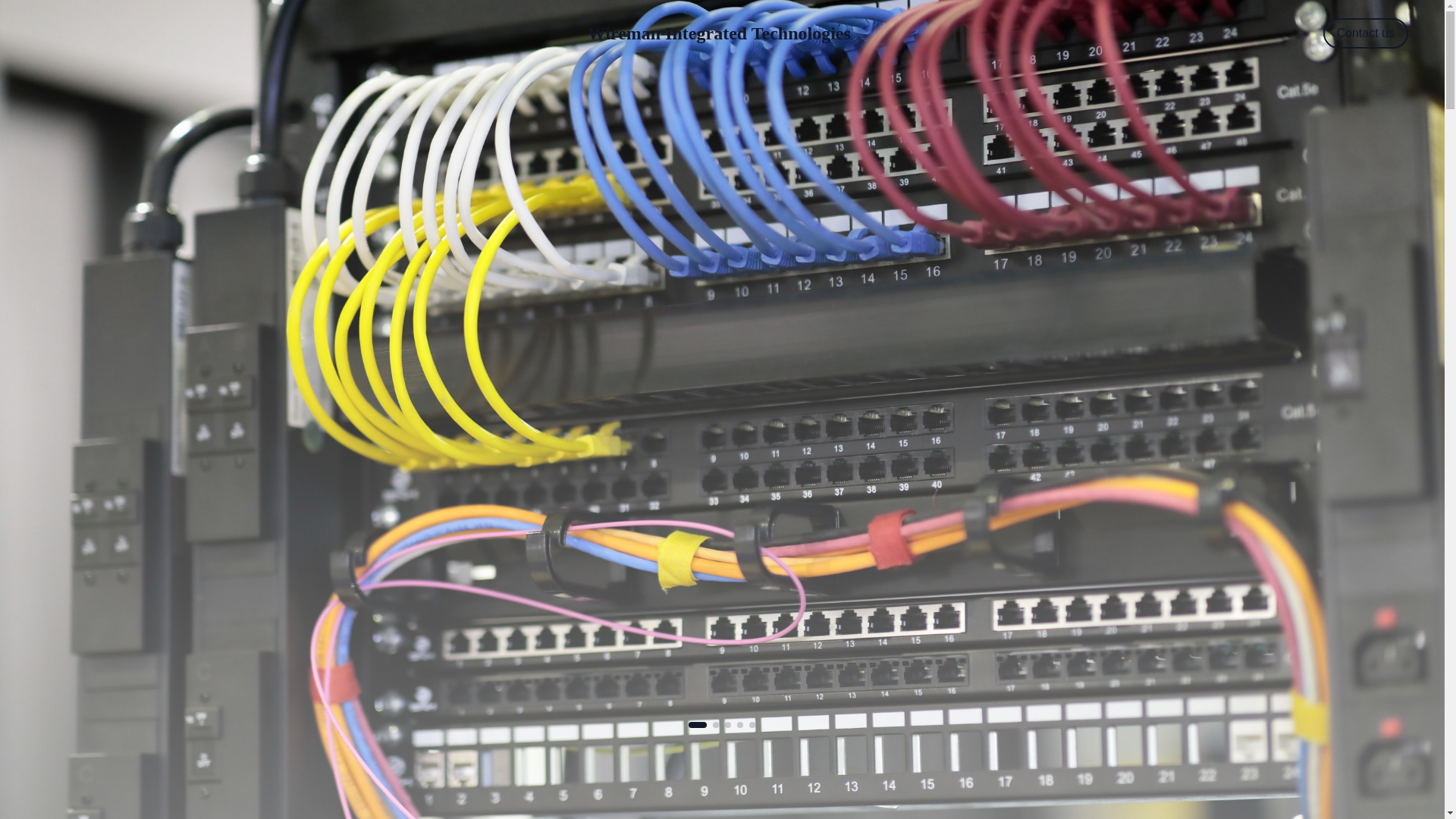 website screenshot of https://wiremanintegratedtechnologies.com/