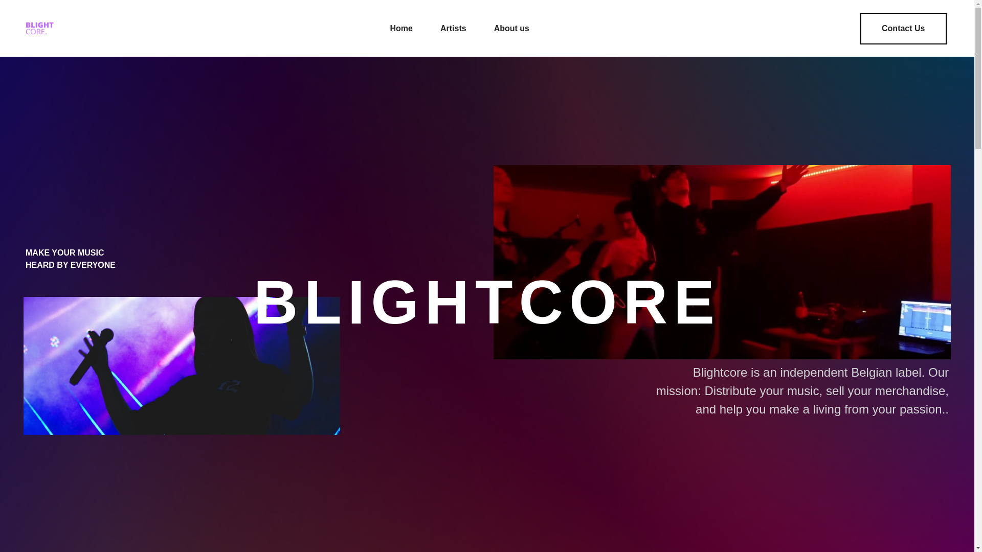 website screenshot of https://blightcorewebsite.pages.dev/