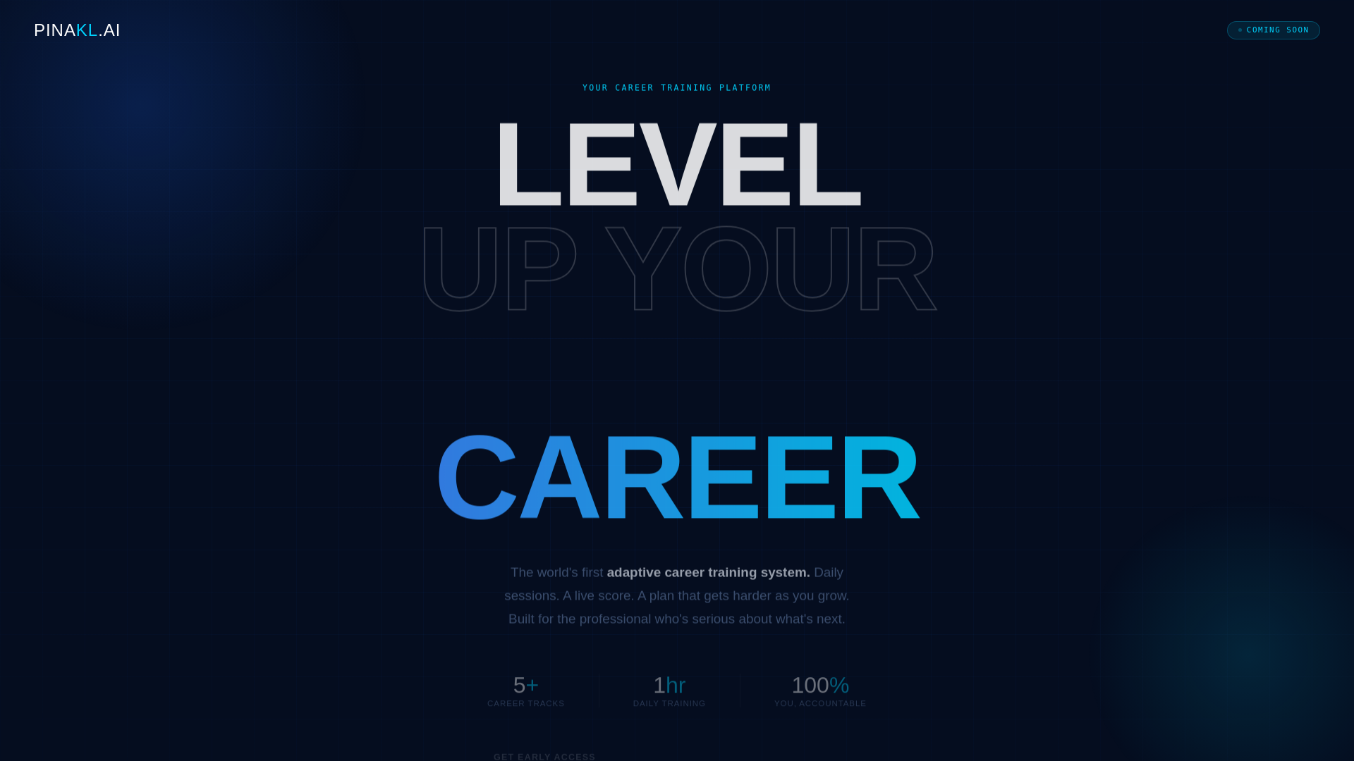 website screenshot of https://pinakl.ai/