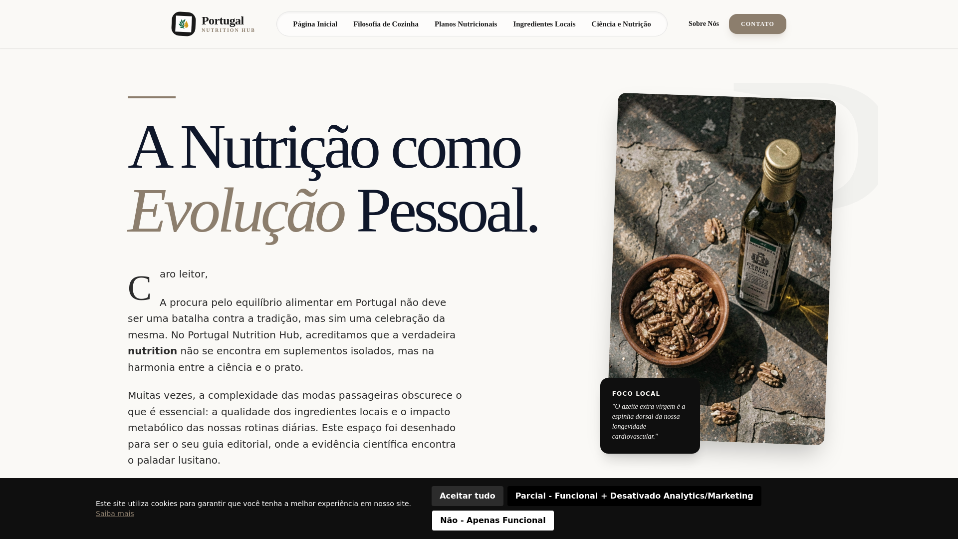website screenshot of https://portugalnutritionhublk.info
