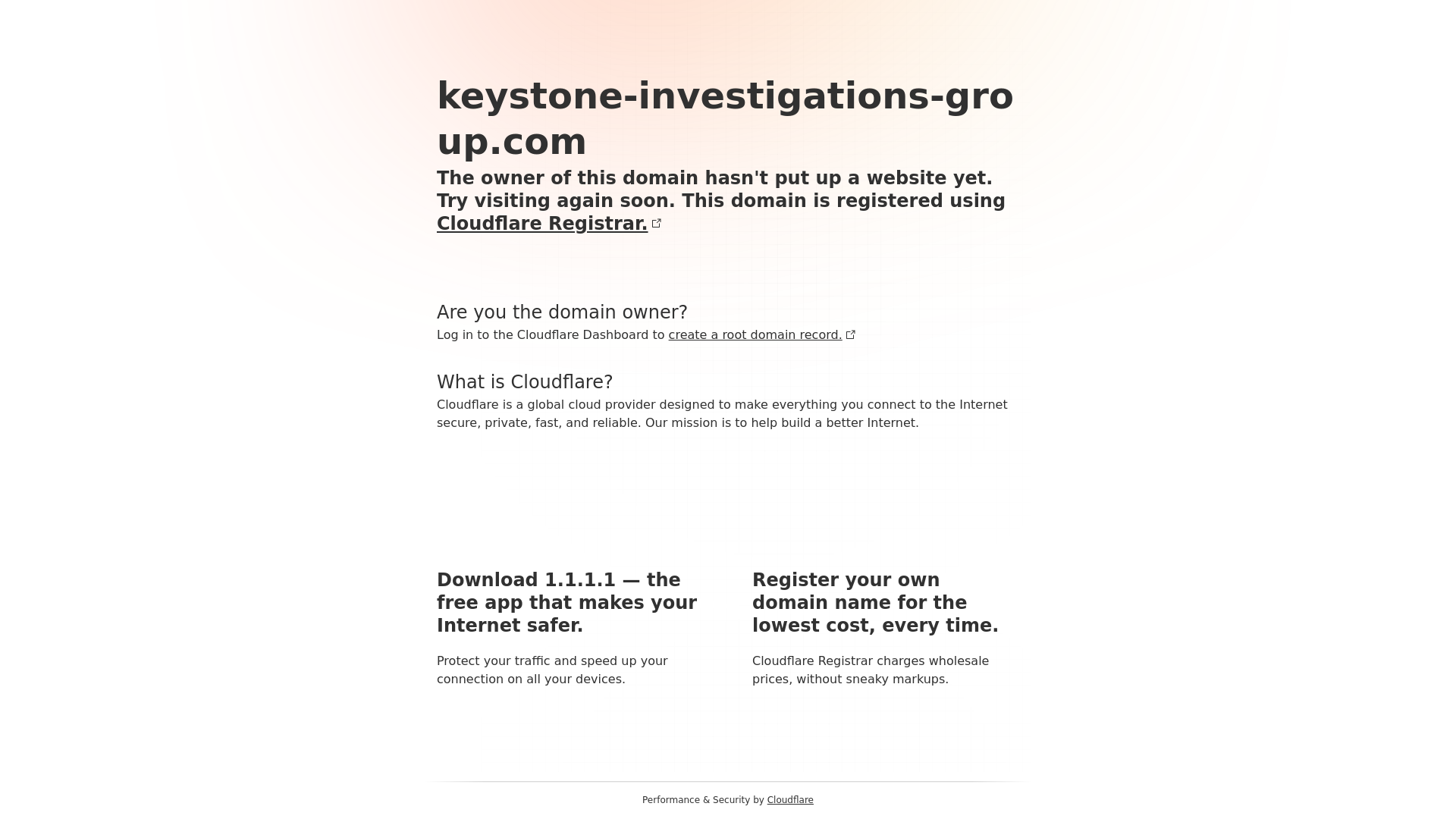website screenshot of https://keystone-investigations-group.com/