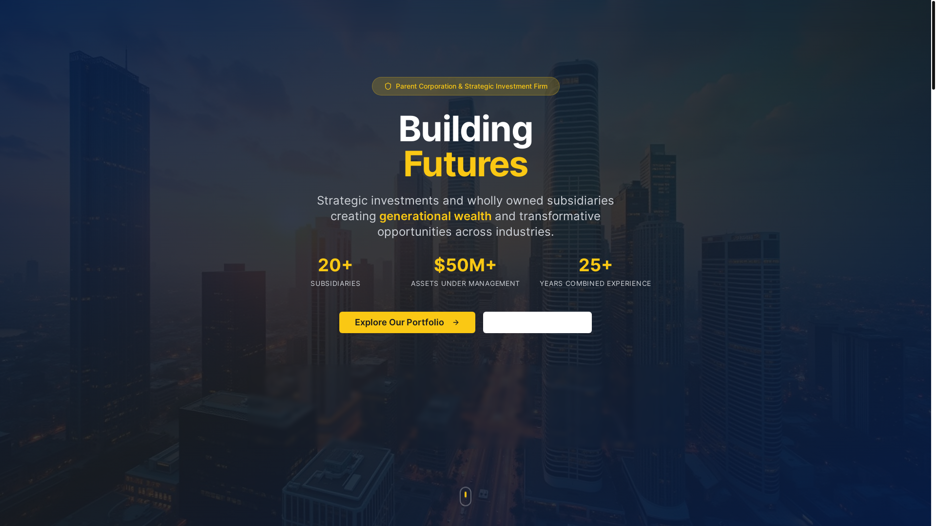 website screenshot of https://moshehinvest.com/