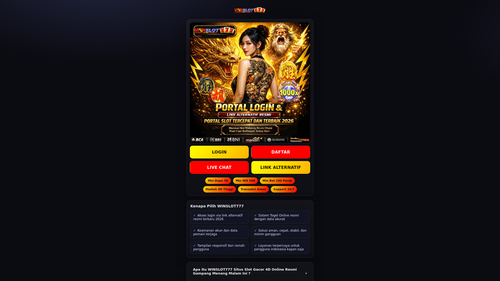 website screenshot of https://slotermania2026.pages.dev/