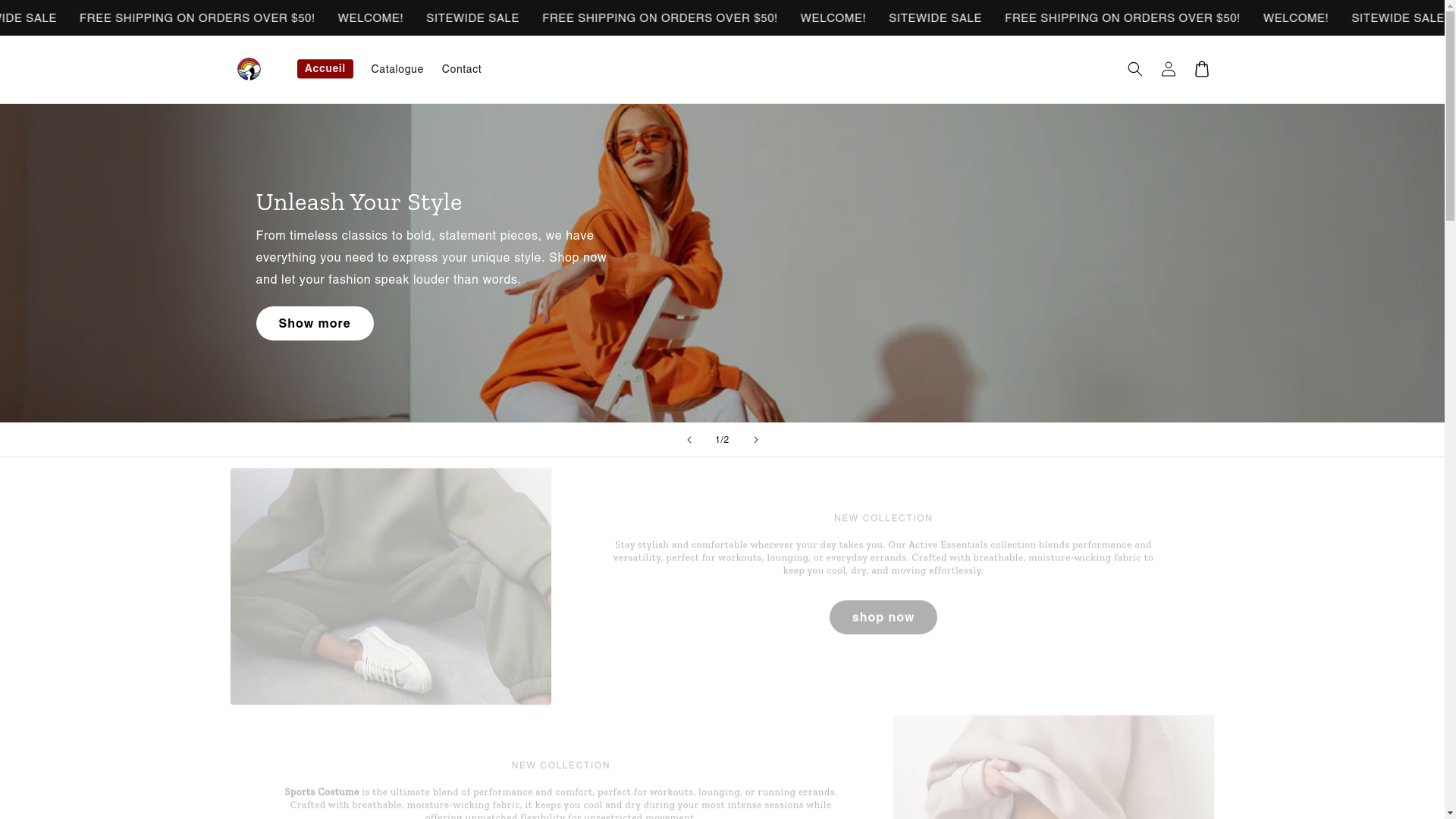 website screenshot of https://stepease.style/
