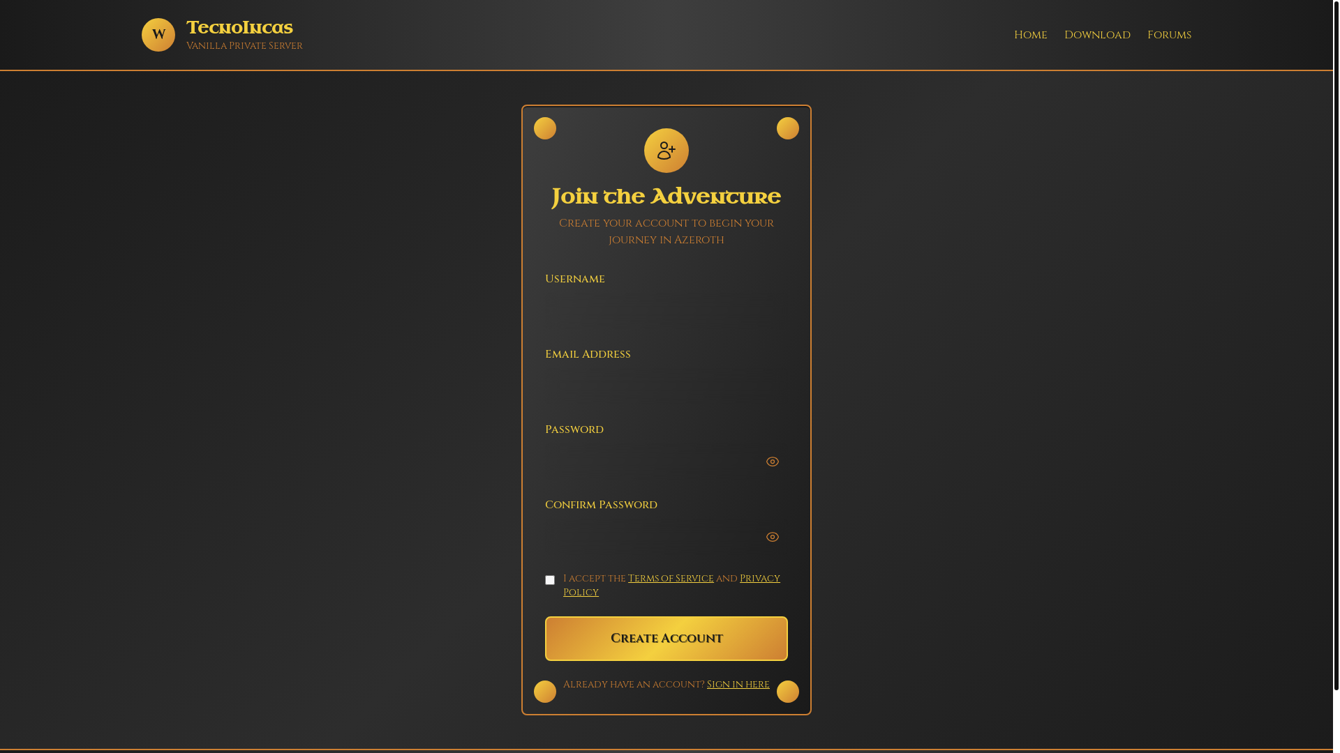 website screenshot of https://wow-tecnoincas-frontend.pages.dev/