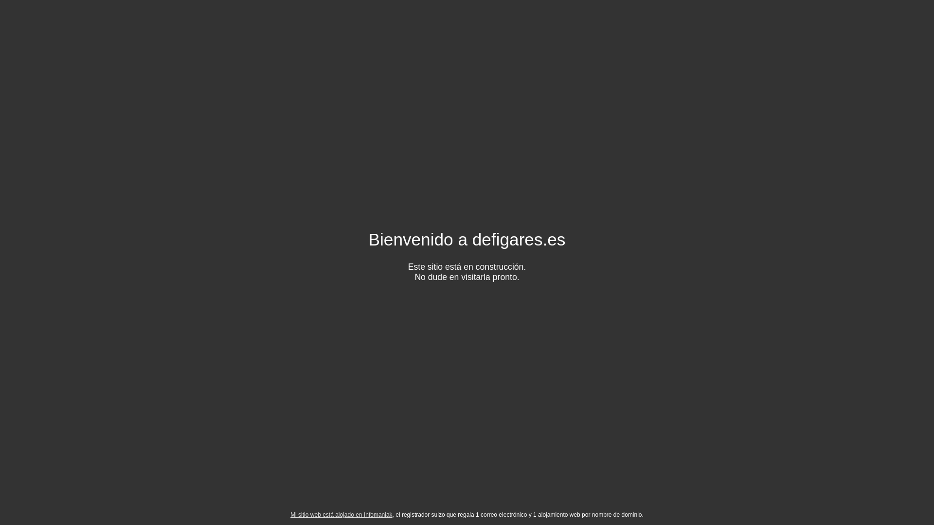 website screenshot of https://defigares.es