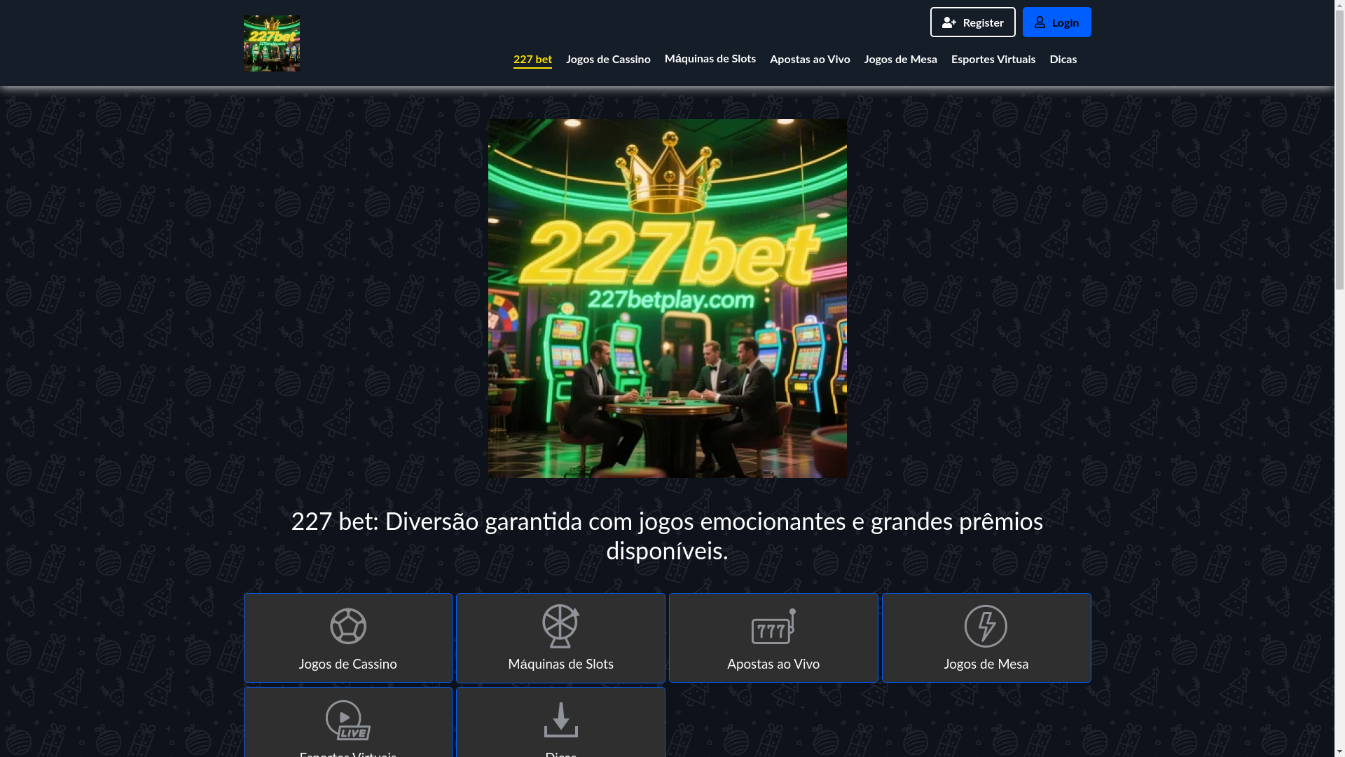 website screenshot of https://227betplay.com/