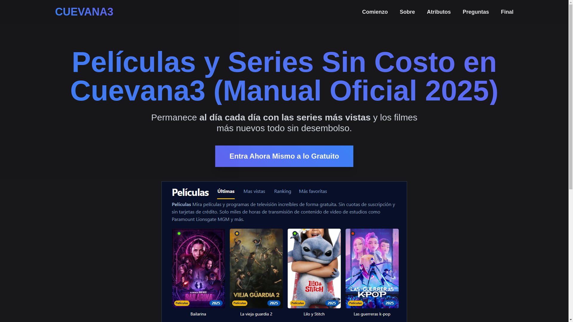 website screenshot of https://cuevana3-etv0.pages.dev/