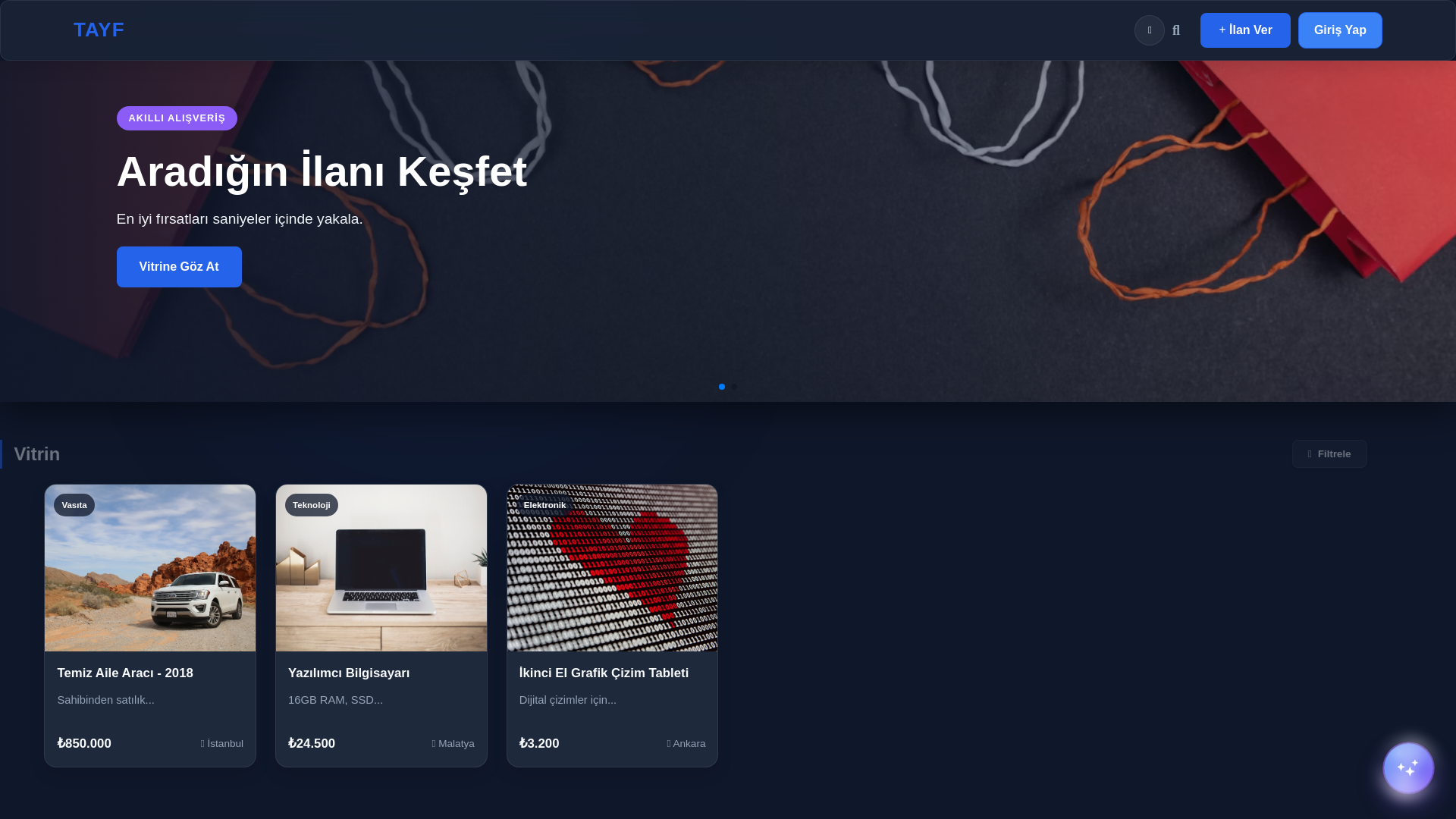 website screenshot of https://berfinkaratas.dev/
