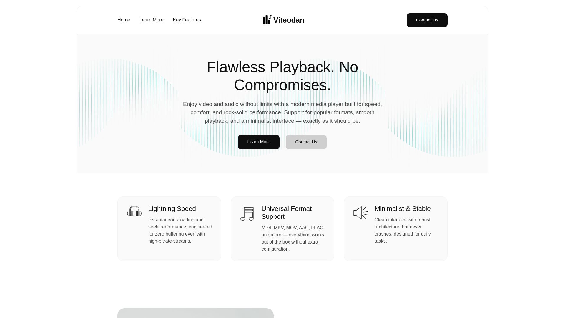 website screenshot of https://viteodan.com