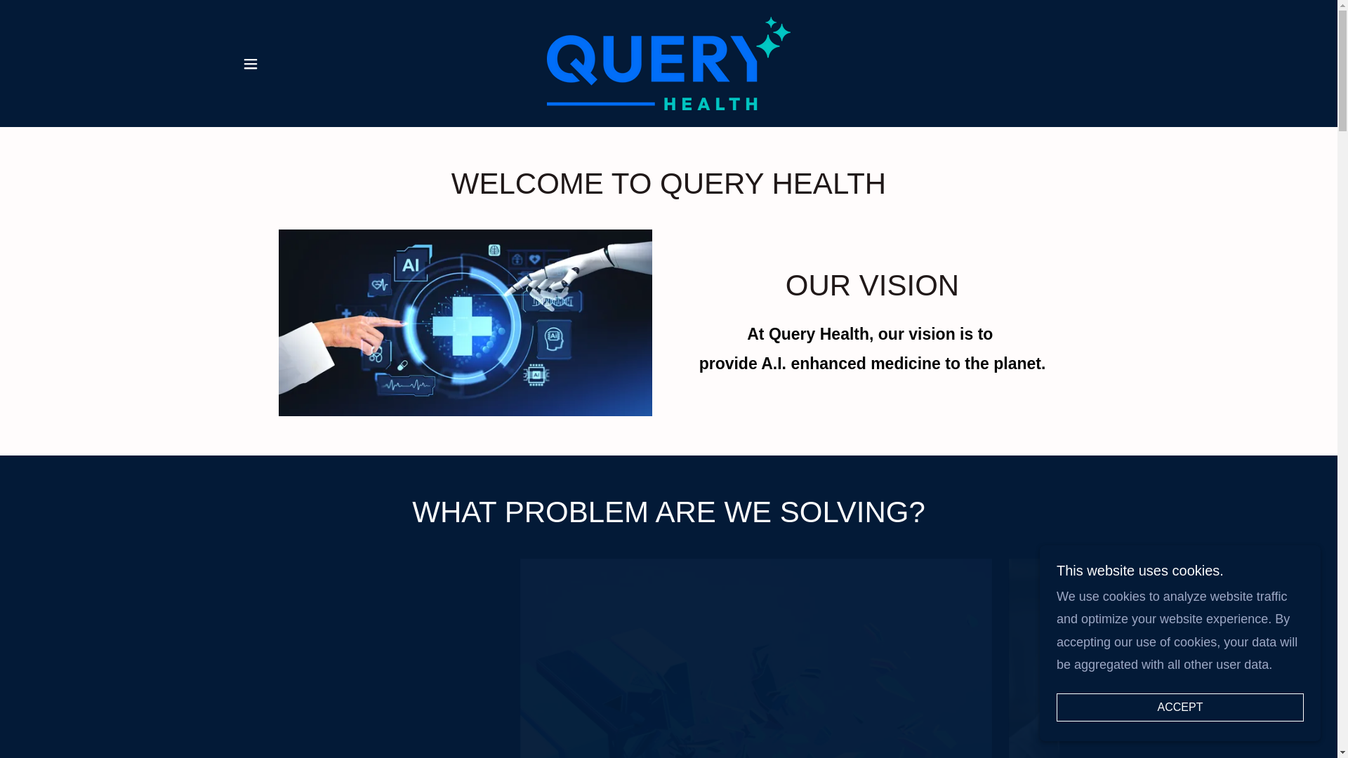 website screenshot of https://queryhealthaiconnect.com/