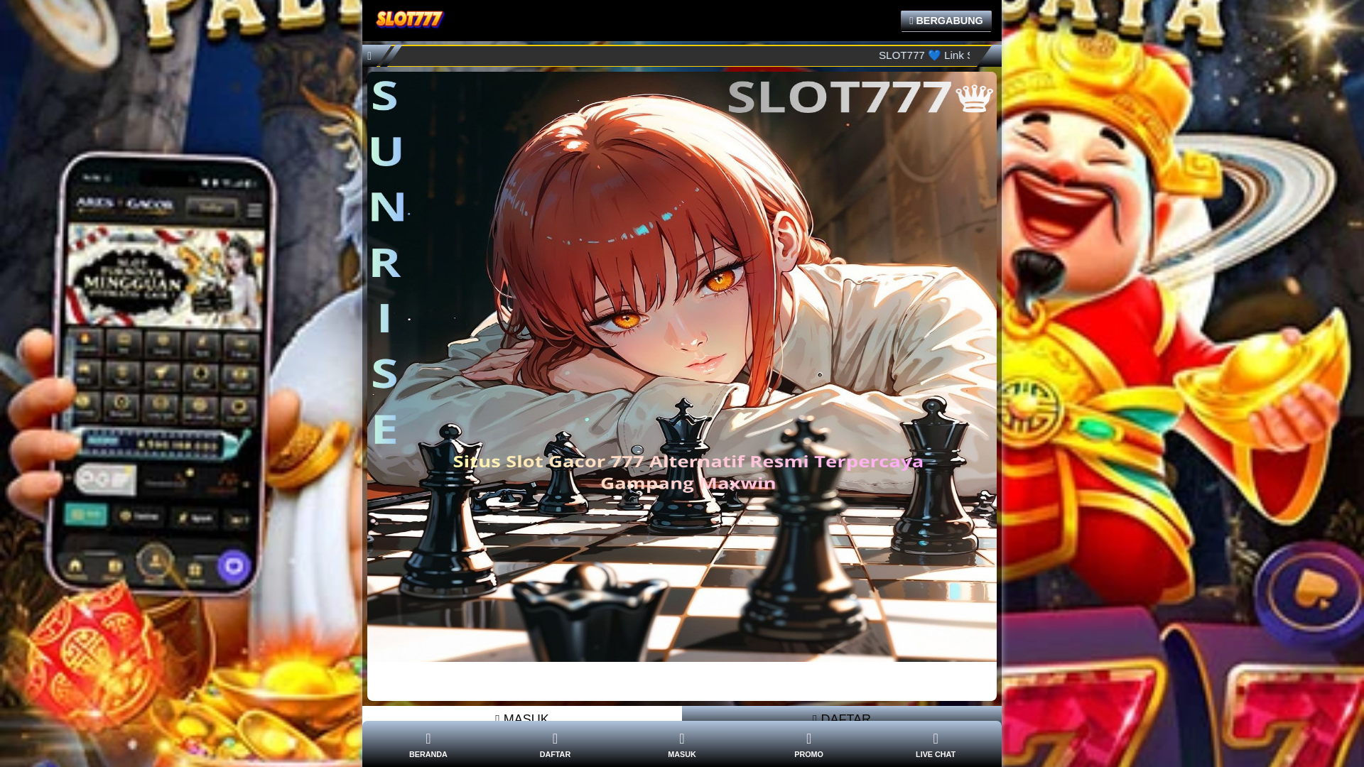 website screenshot of https://slot777-rank-again.pages.dev/