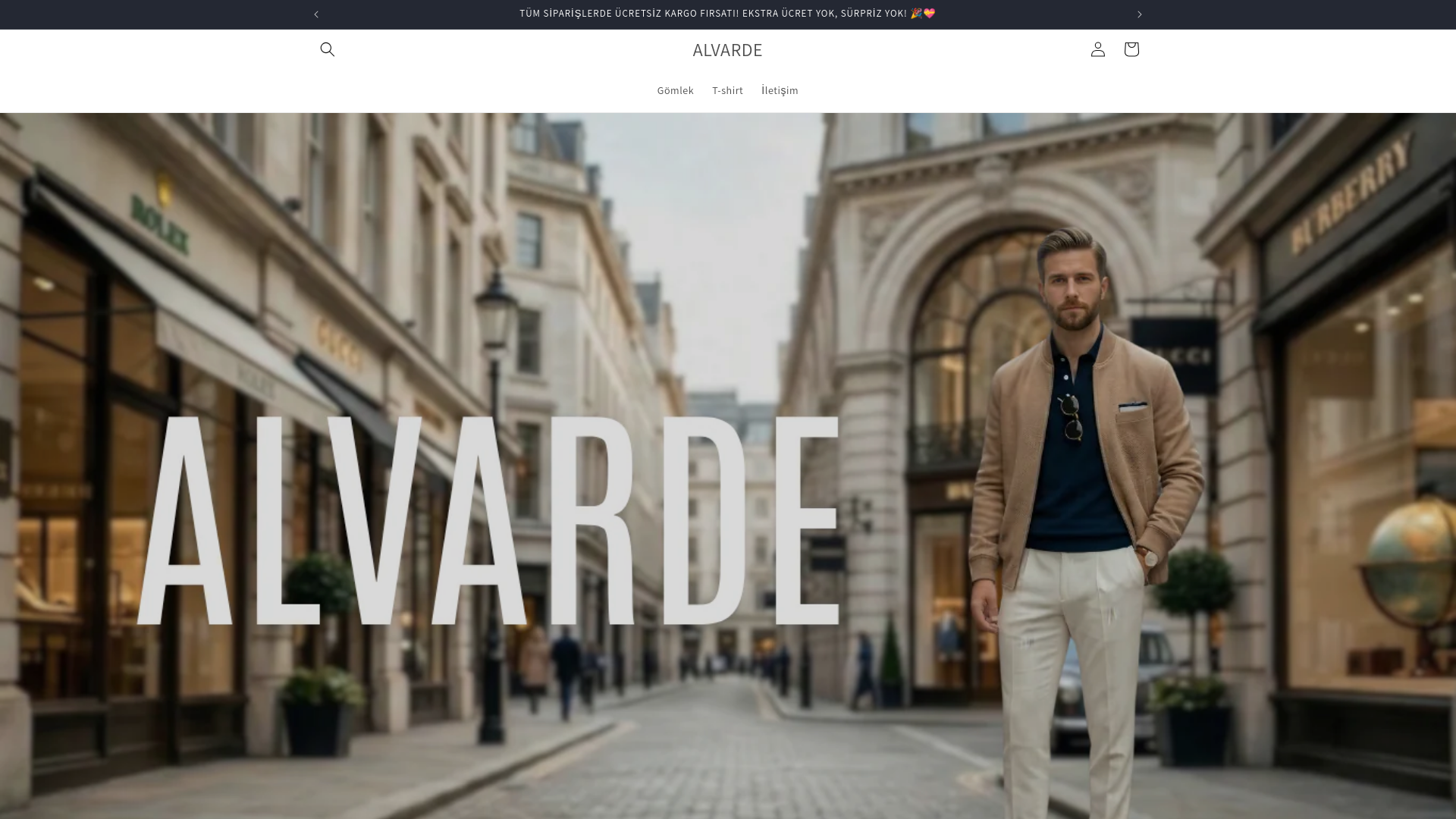 website screenshot of https://alvarde.com/