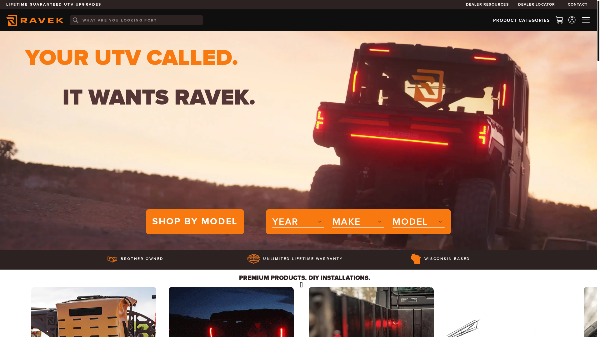 website screenshot of https://www.ravek.com/?srsltid=AfmBOopgzJmlrvkDMZXs7jmb6B5trwYHa5B9esPRtlB86kG0kuWoWHPk