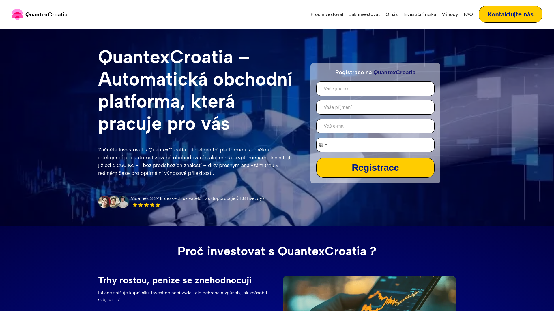 website screenshot of https://quantexcroatia-cz.com
