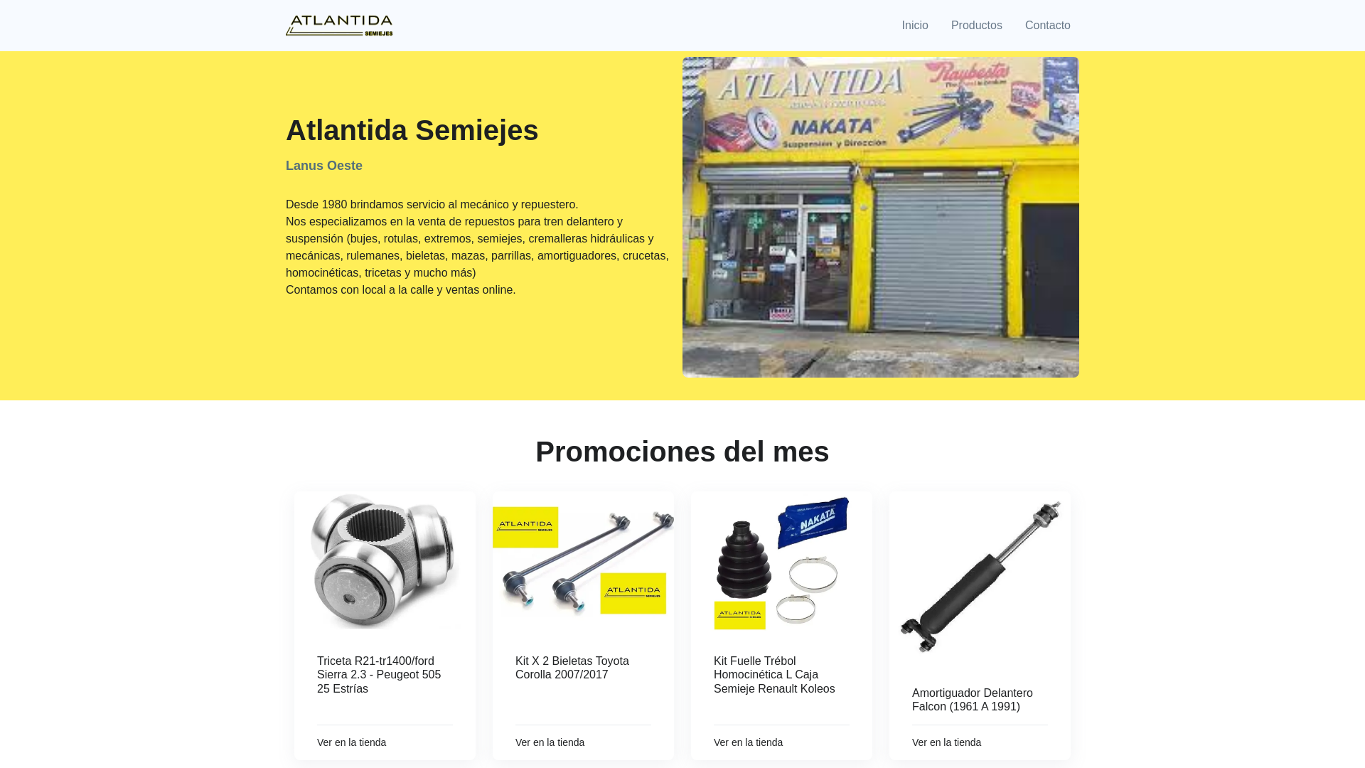 website screenshot of https://atlantida.pages.dev/