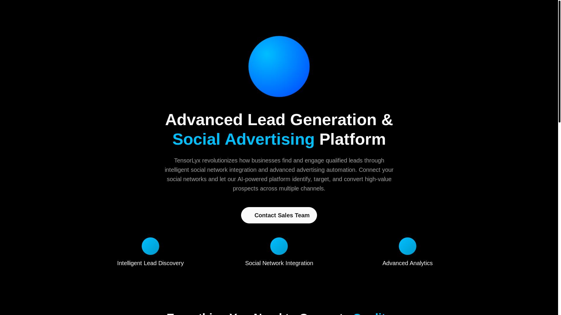 website screenshot of https://tensorlyx.pages.dev/