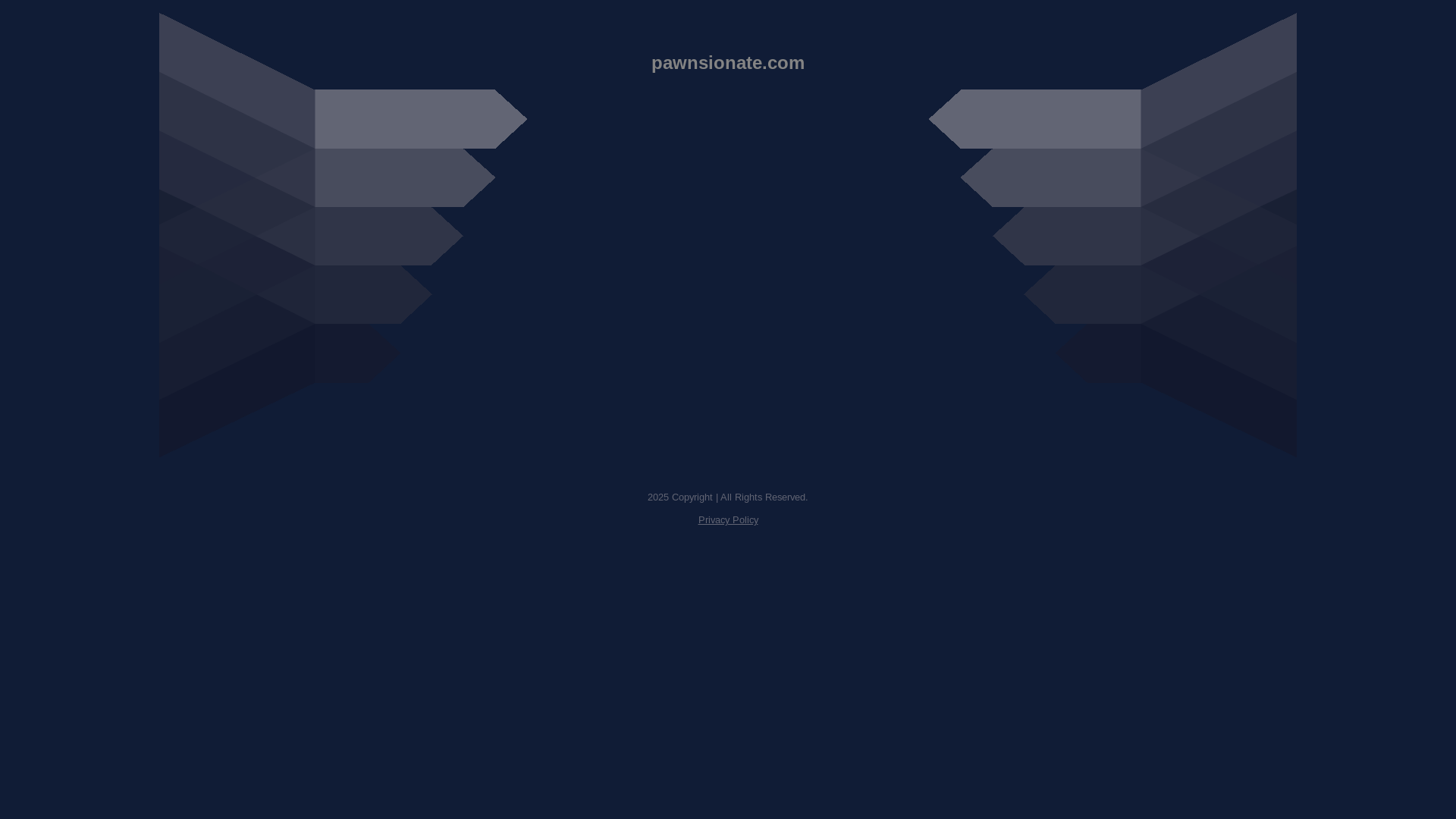website screenshot of https://pawnsionate.com/