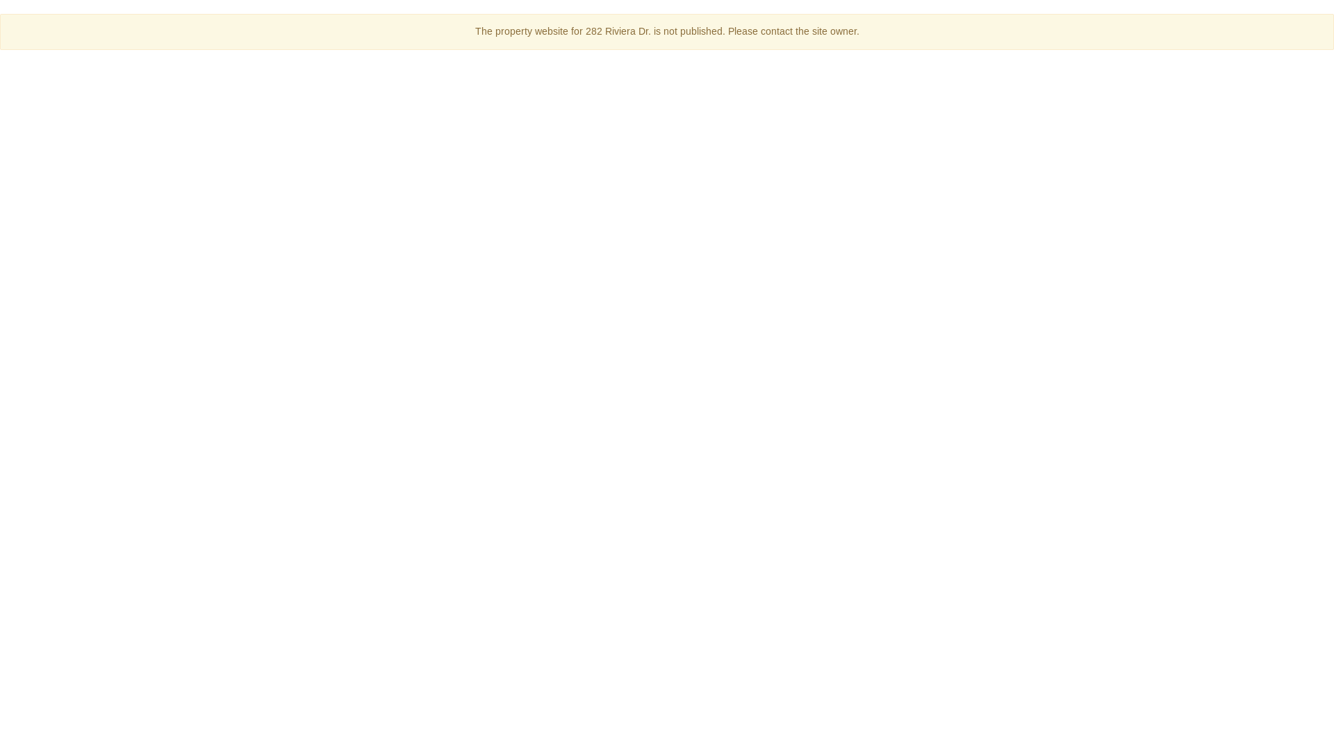 website screenshot of https://282rivieradr.com/