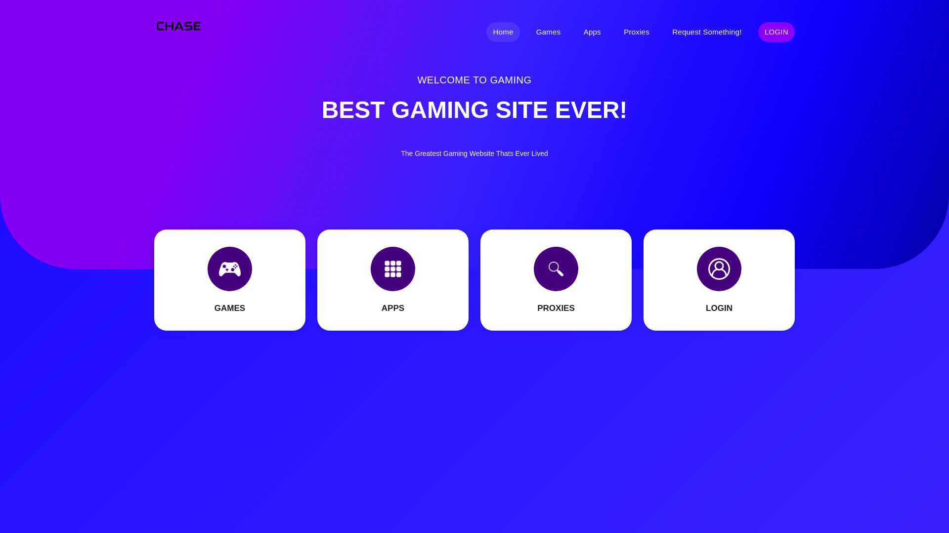 website screenshot of https://chasemathzone.org/