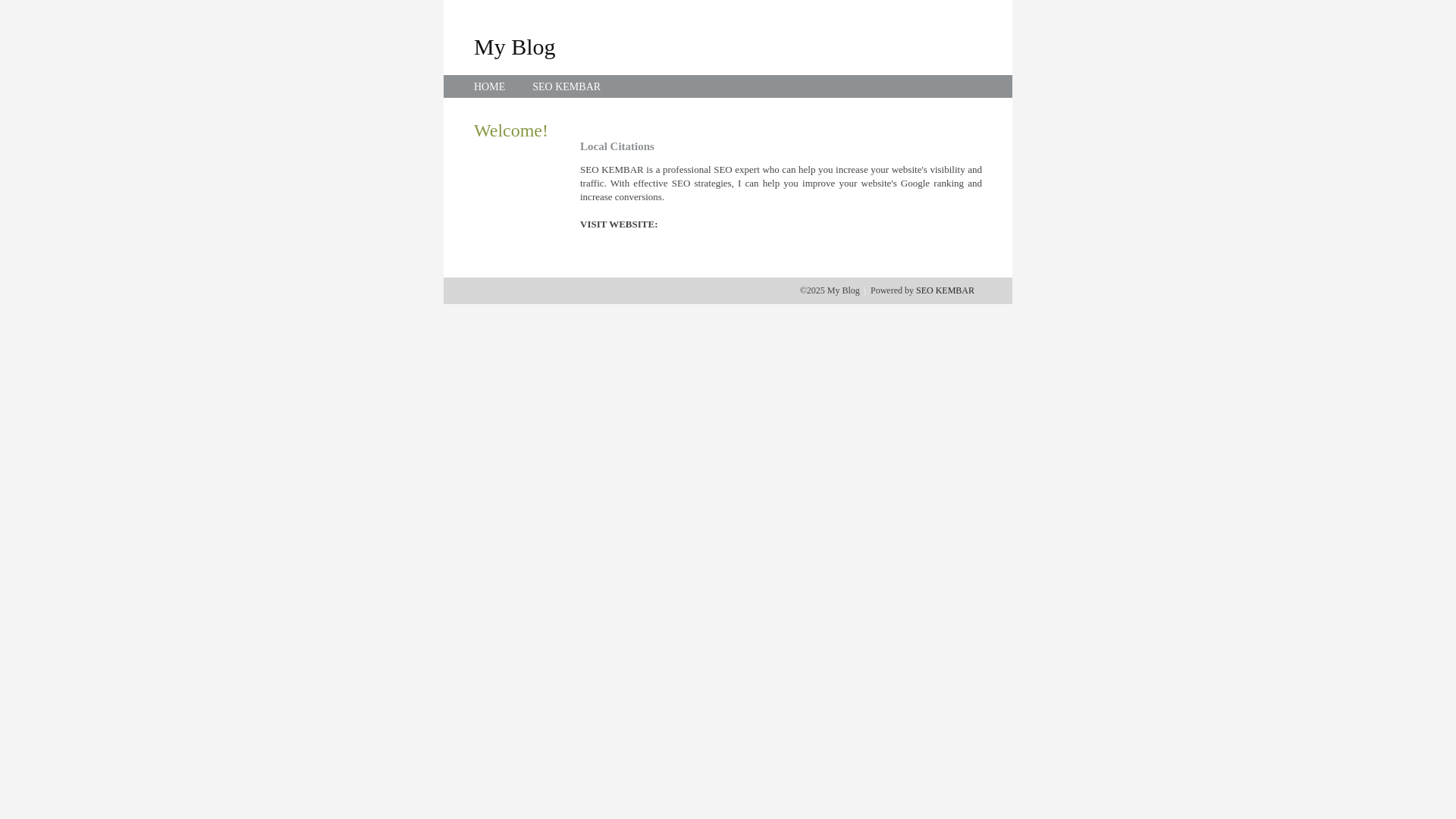 website screenshot of https://kingistana.xyz/