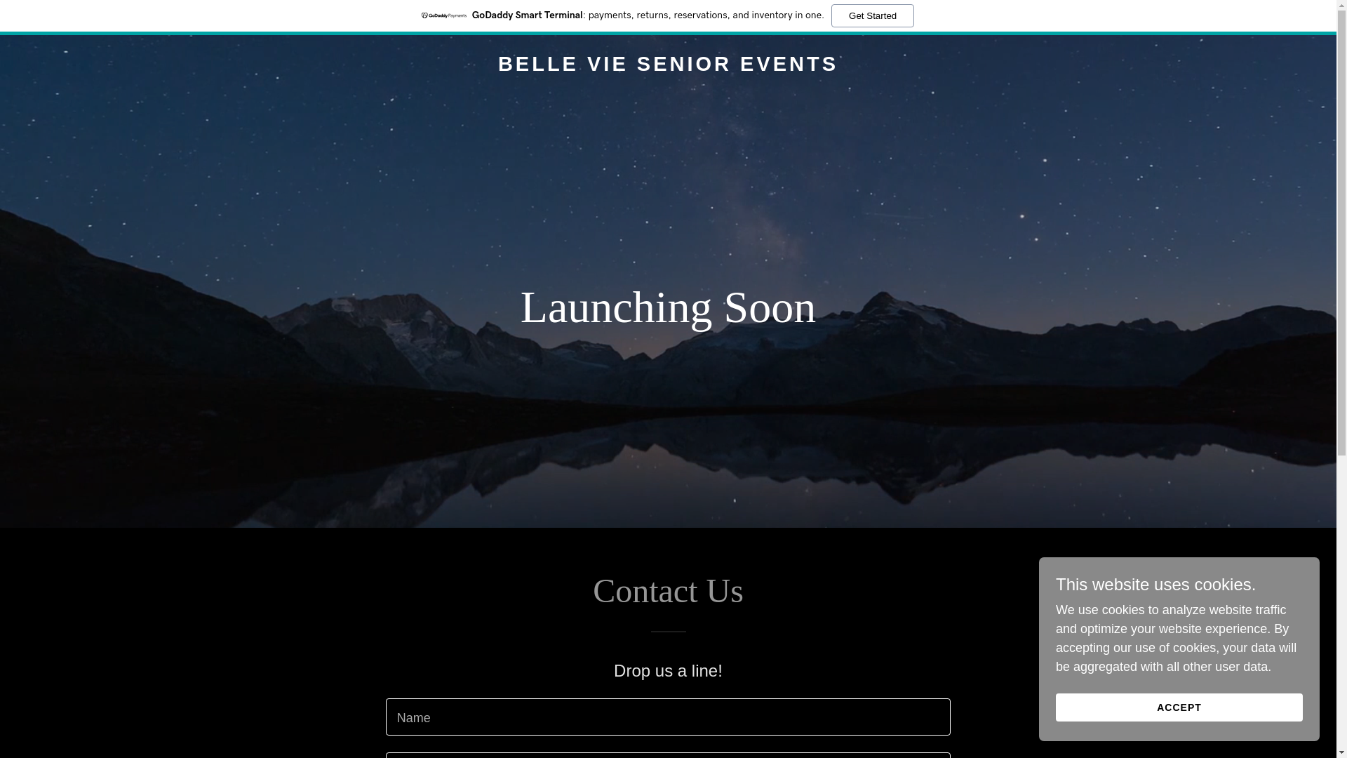 website screenshot of https://bellevieseniorevents.com/