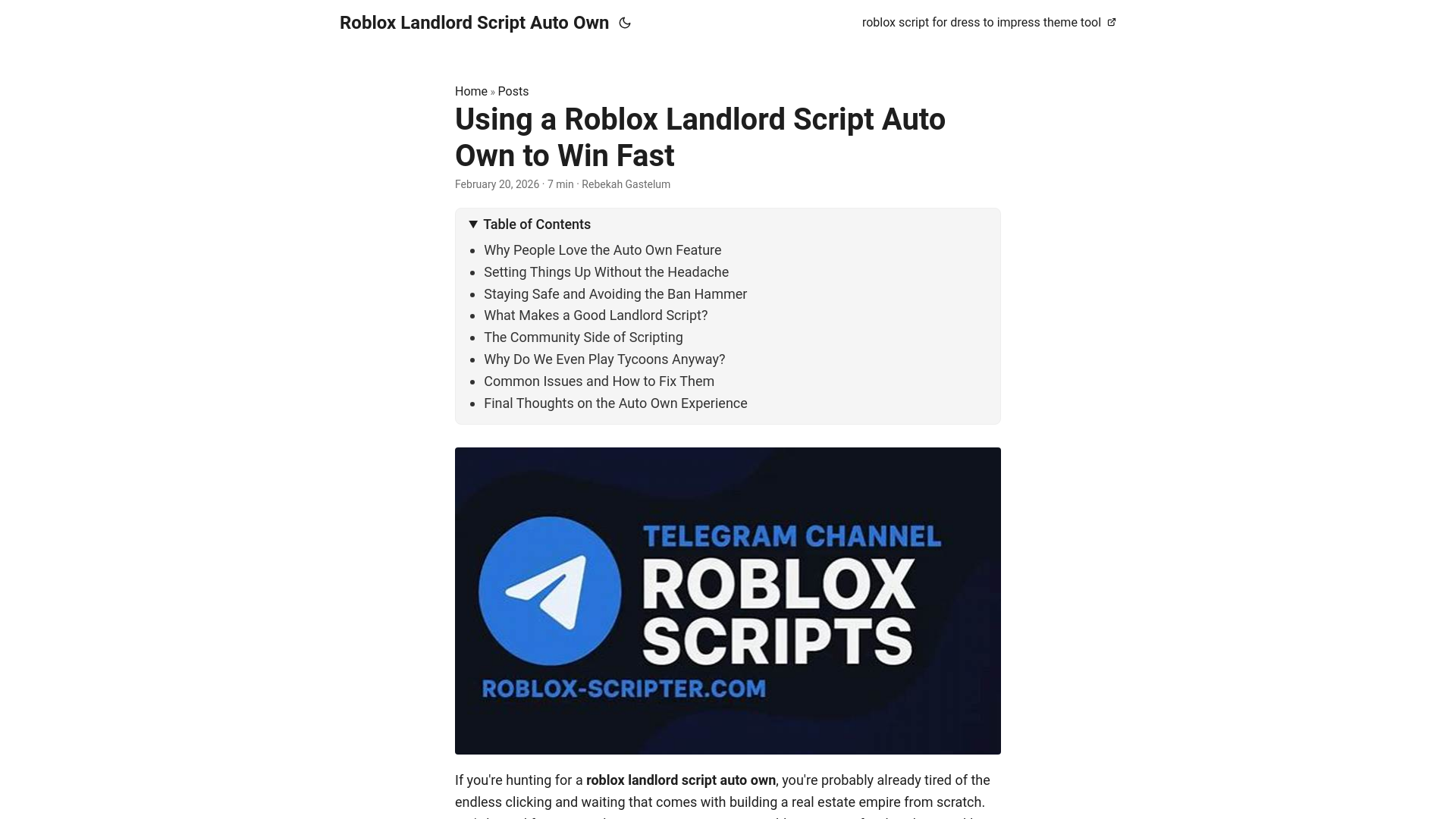 website screenshot of https://roblox-landlord-script-auto-own.pages.dev/